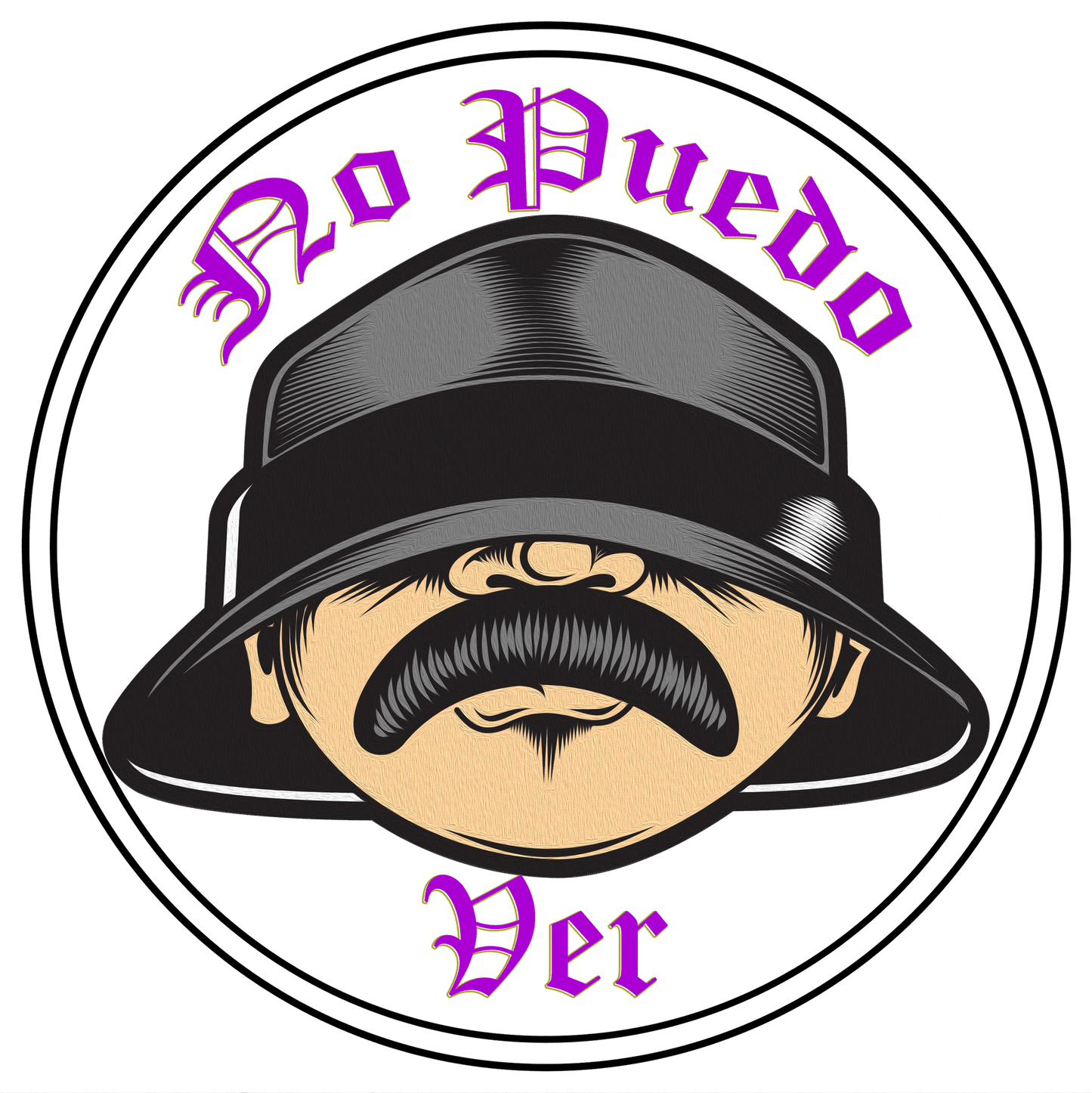 Cholo Can't See - Graphic T-Shirt - Gacho Bad Designs