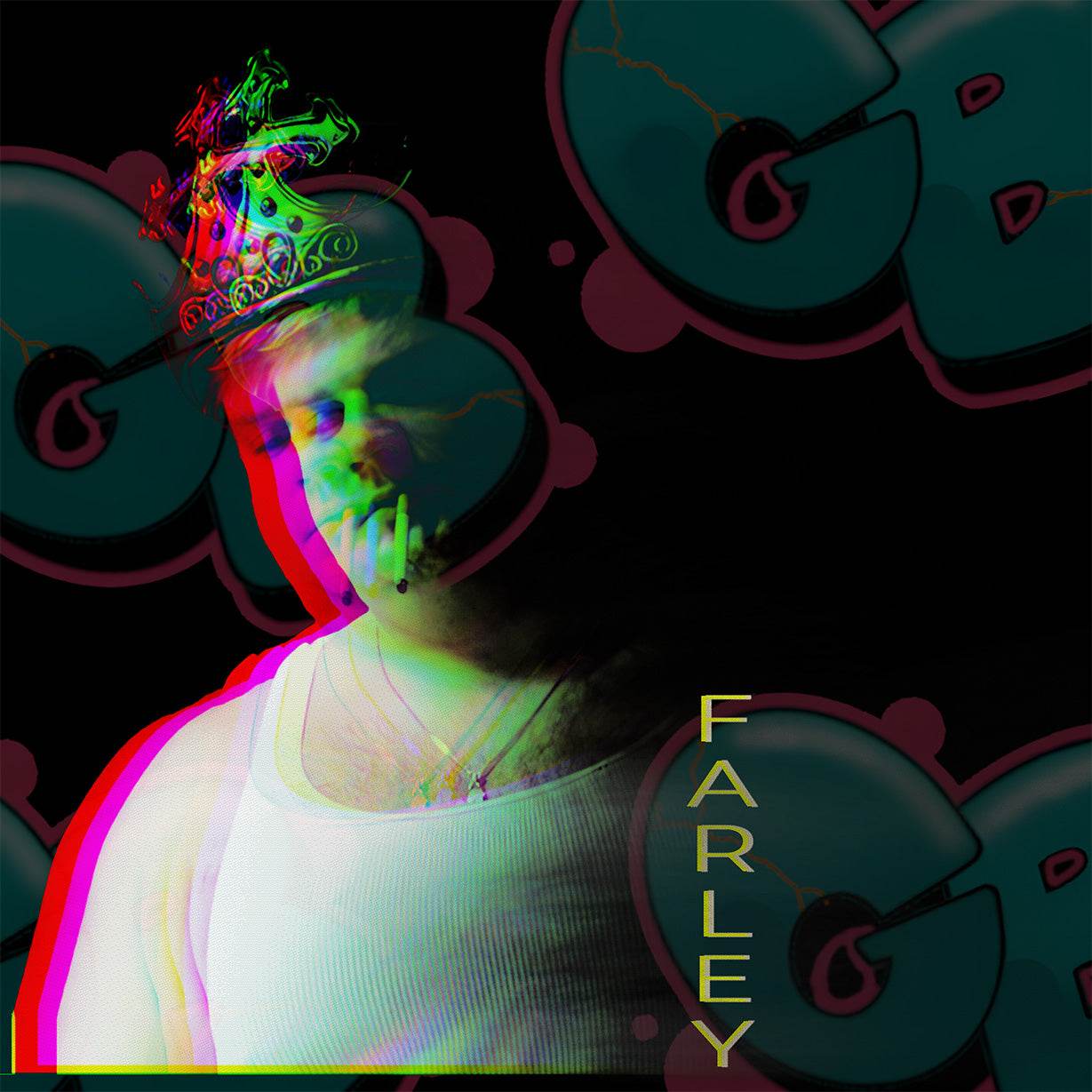 Farley Fades - 6x6 Art Print - Gacho Bad Designs