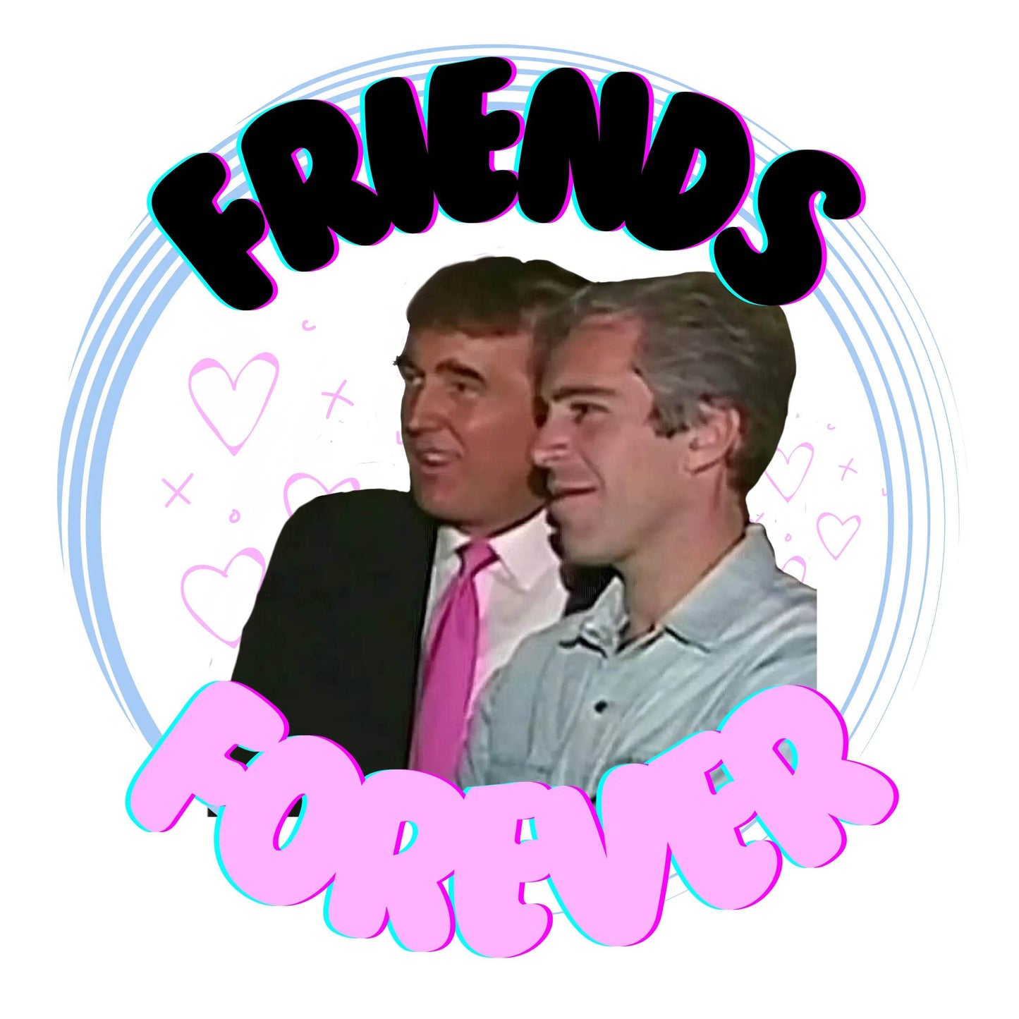 Don and Jeff - Best Friends Sticker - Gacho Bad Designs
