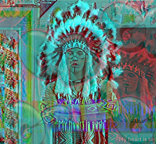 Running Zack 6x6 Art Print - Gacho Bad Designs