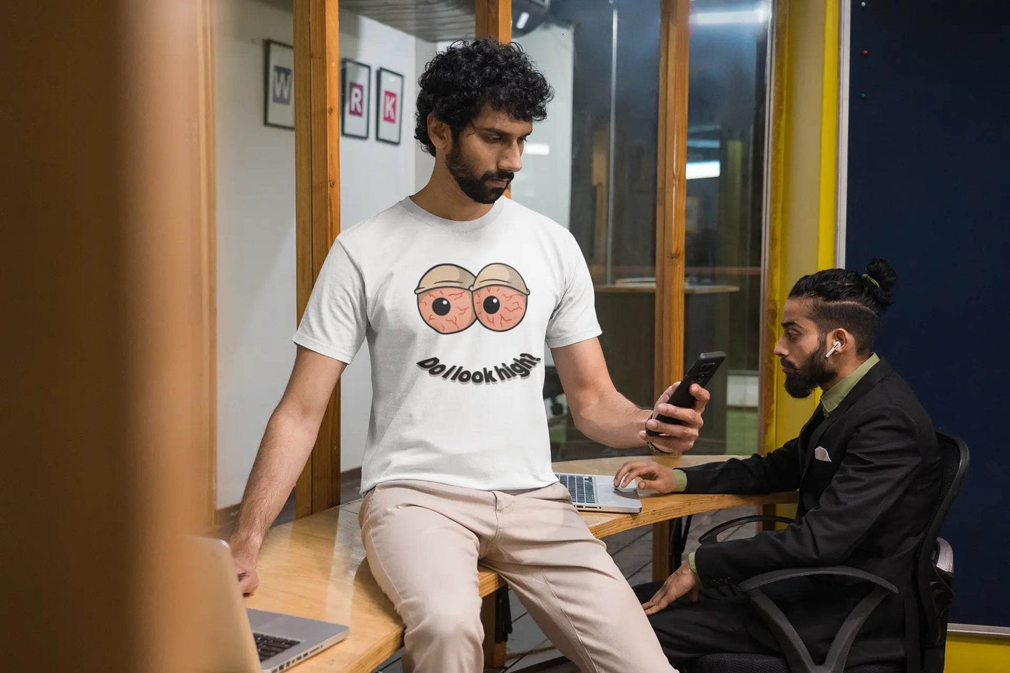 Do I Look High? - Graphic T-Shirt - Gacho Bad Designs