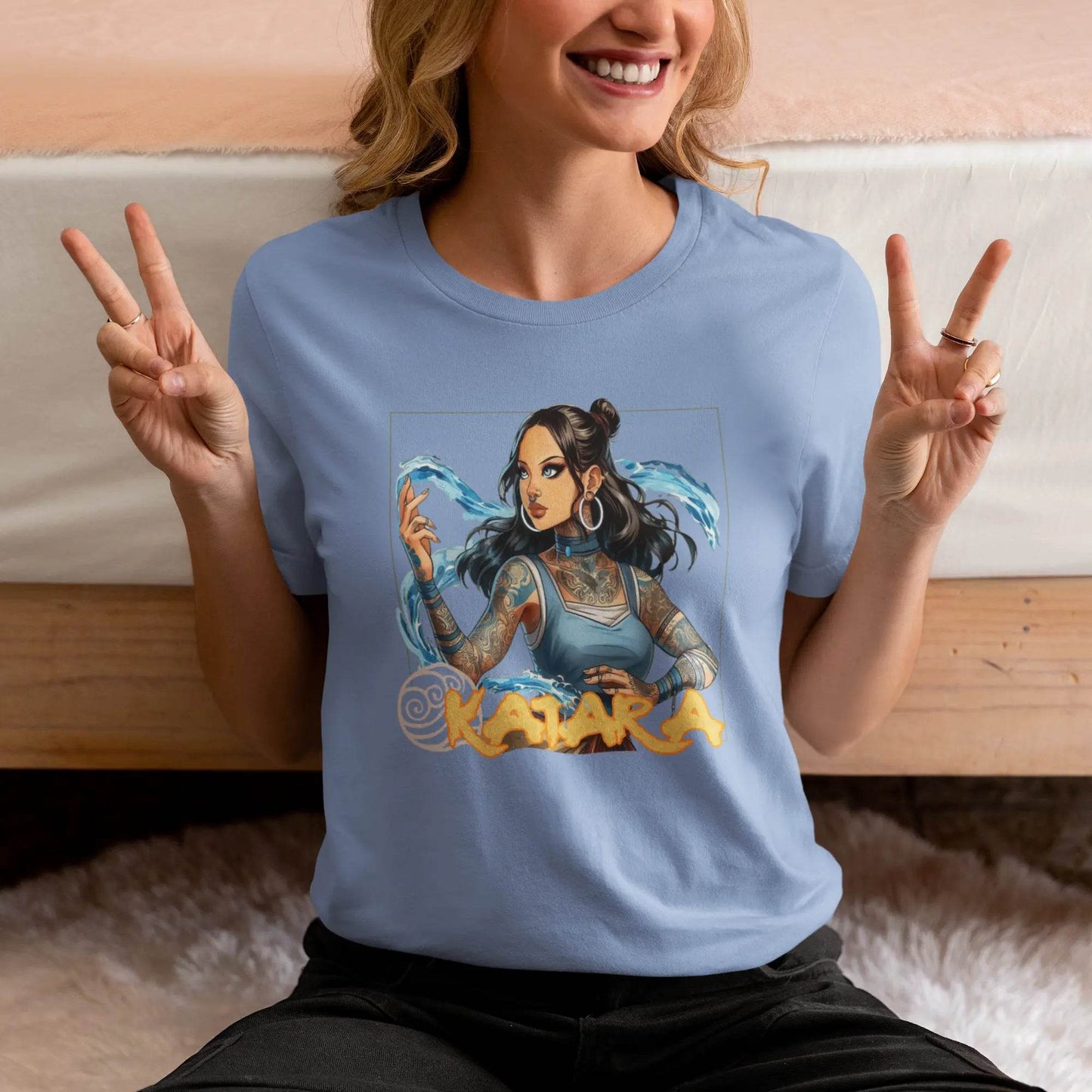 Katara: The Barrio Benders Graphic T-Shirt - Gacho Bad Designs