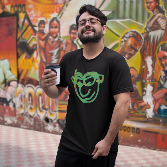 Garage Faces Series: Face 3 Graphic T-Shirt