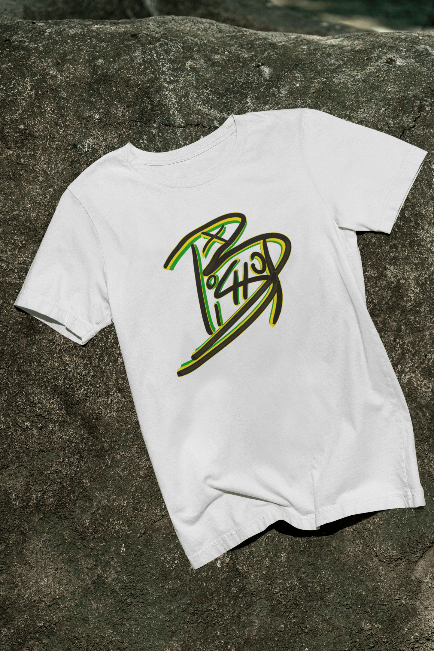 Bishop TX Graffiti Style Graphic T-Shirt - Gacho Bad Designs