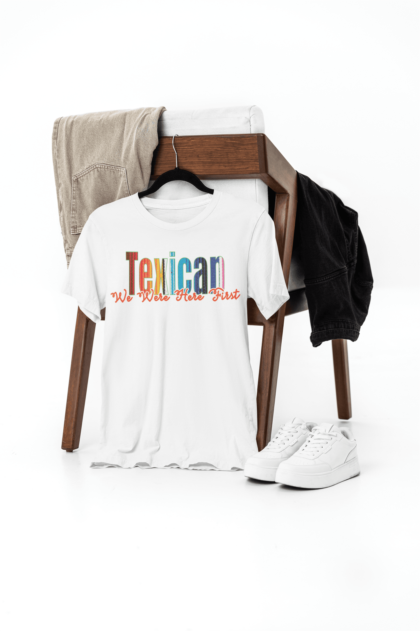 Texican: We Were Here First Graphic T-Shirt - Gacho Bad Designs