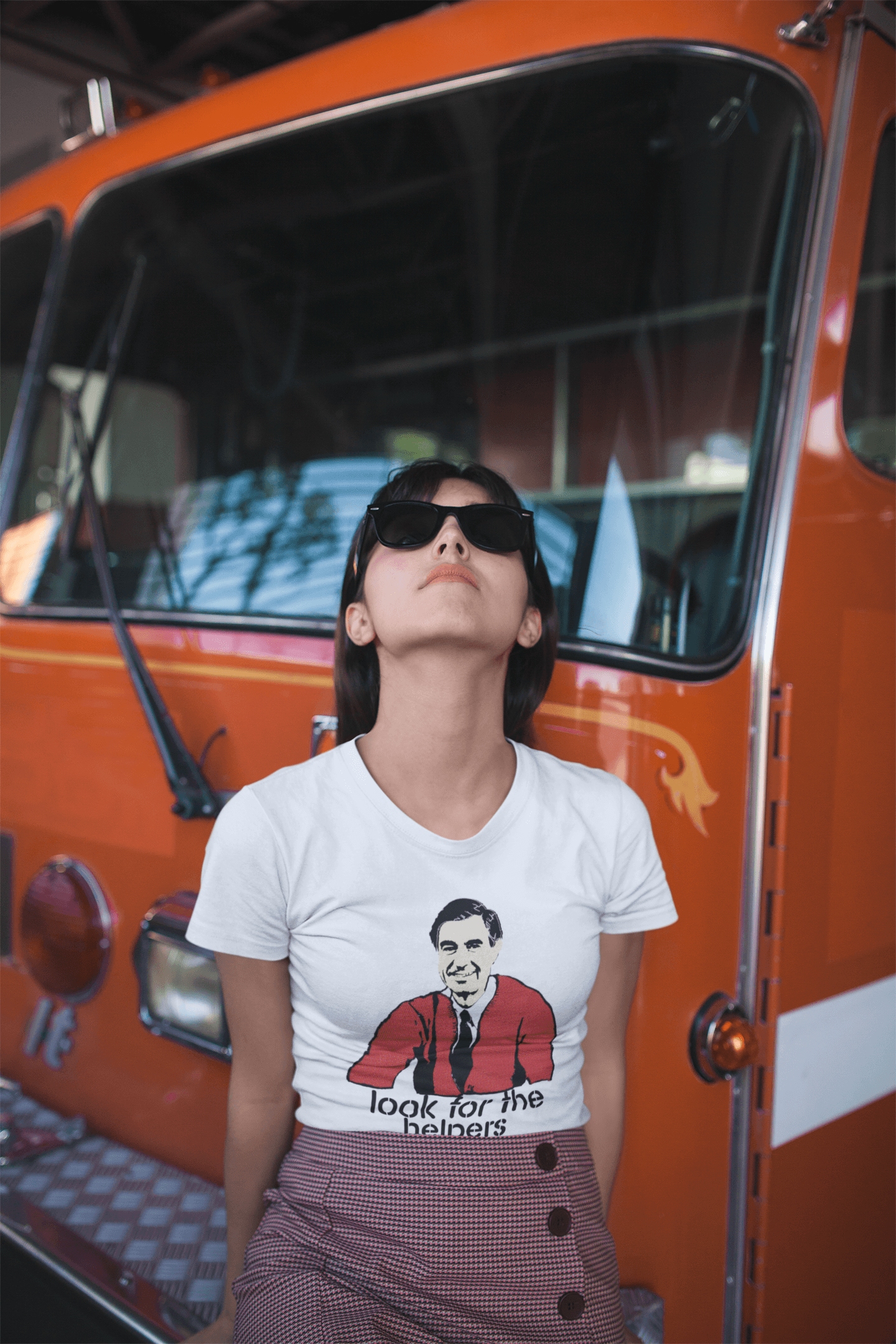 Look for the Helpers Graphic T-Shirt - Gacho Bad Designs