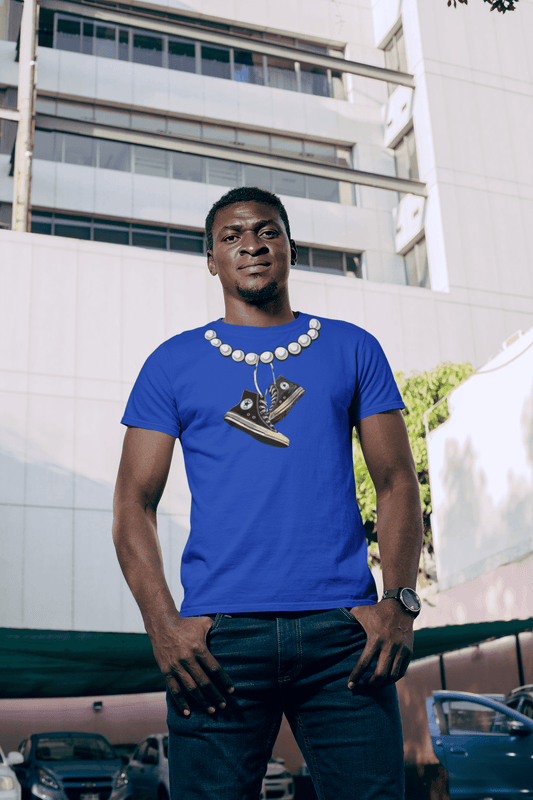 Chucks and Pearls - Graphic T-Shirt - Gacho Bad Designs