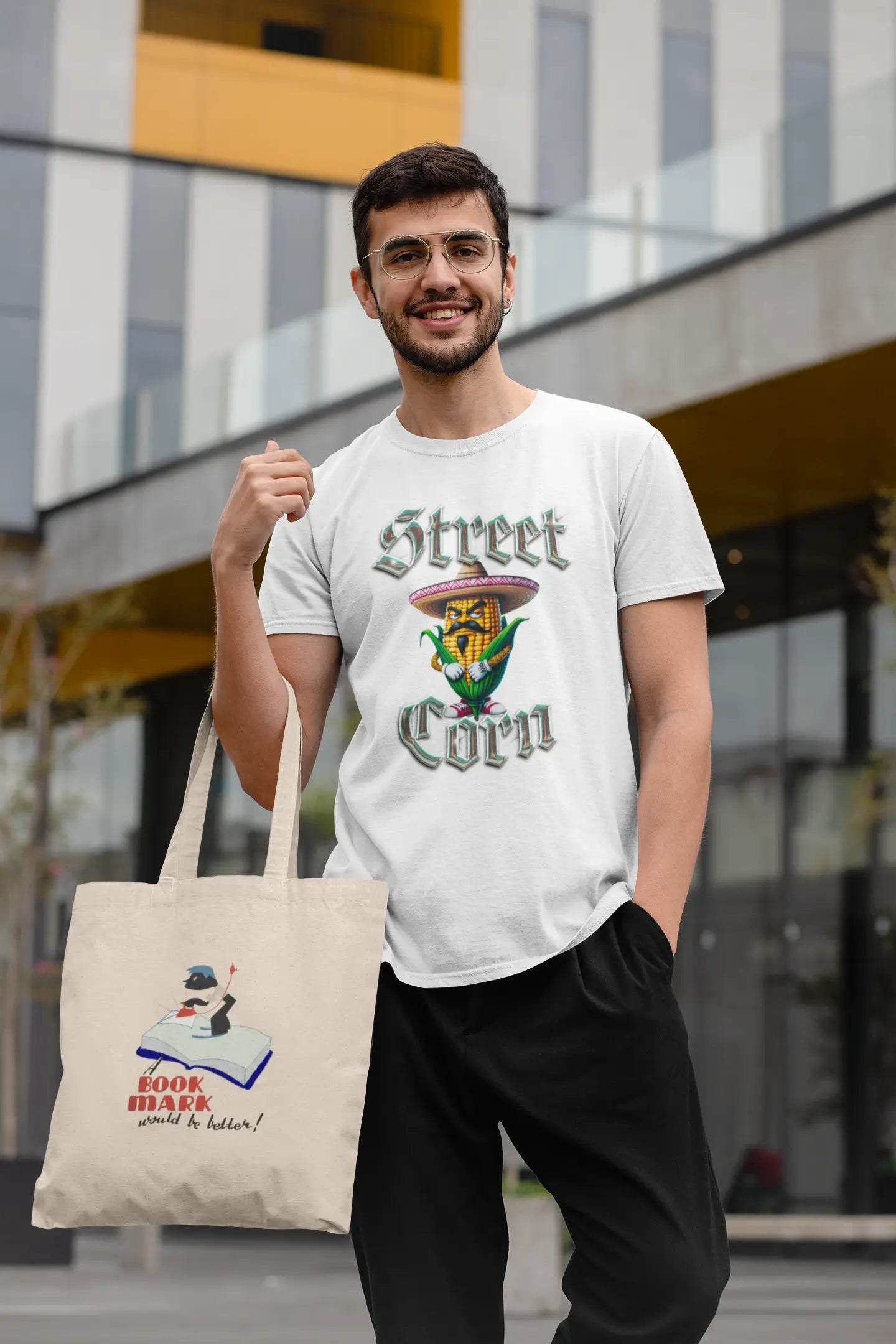 Street Corn Graphic T-Shirt - Gacho Bad Designs
