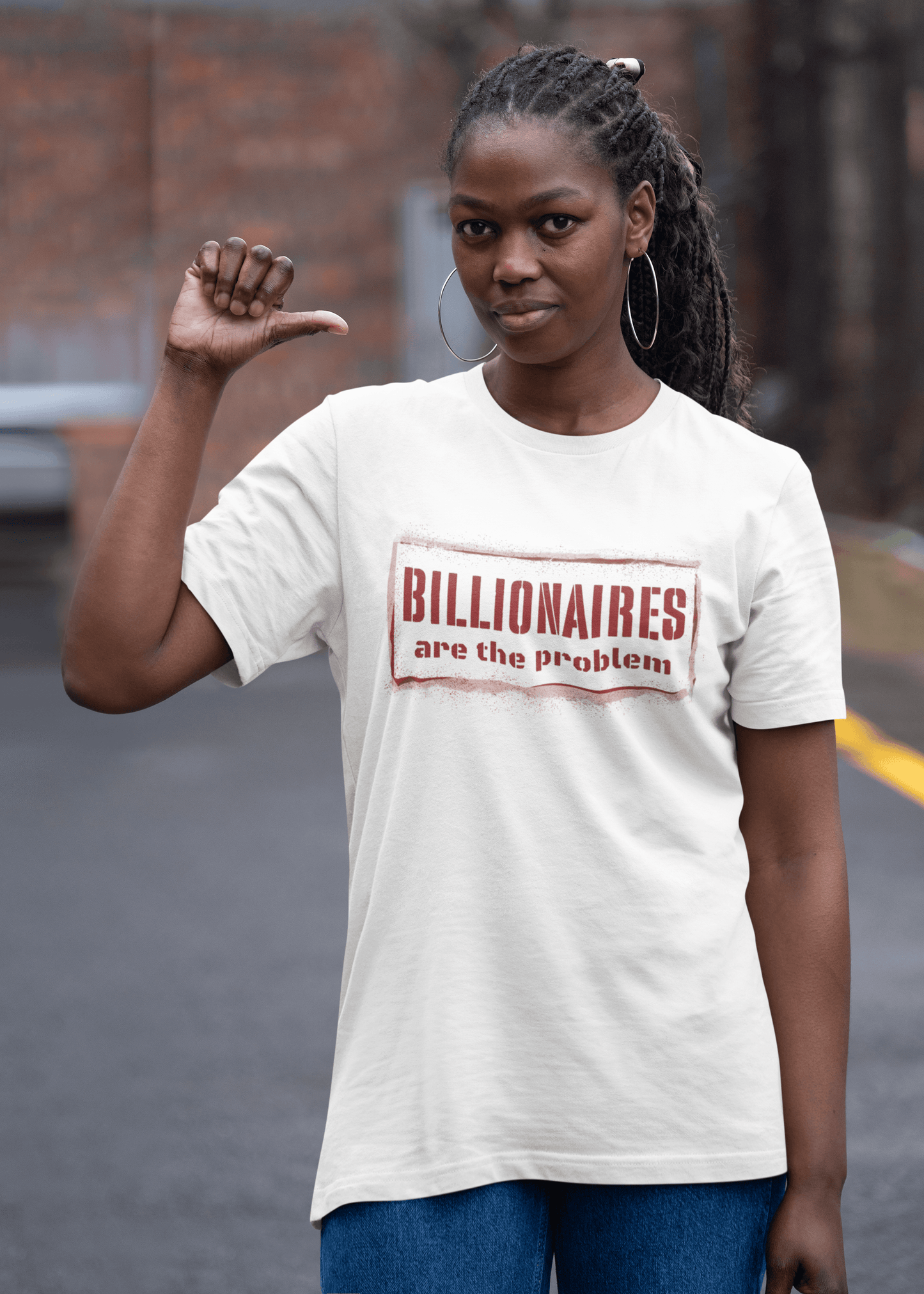 Billionaires are the Problem Graphic T-Shirt - Gacho Bad Designs