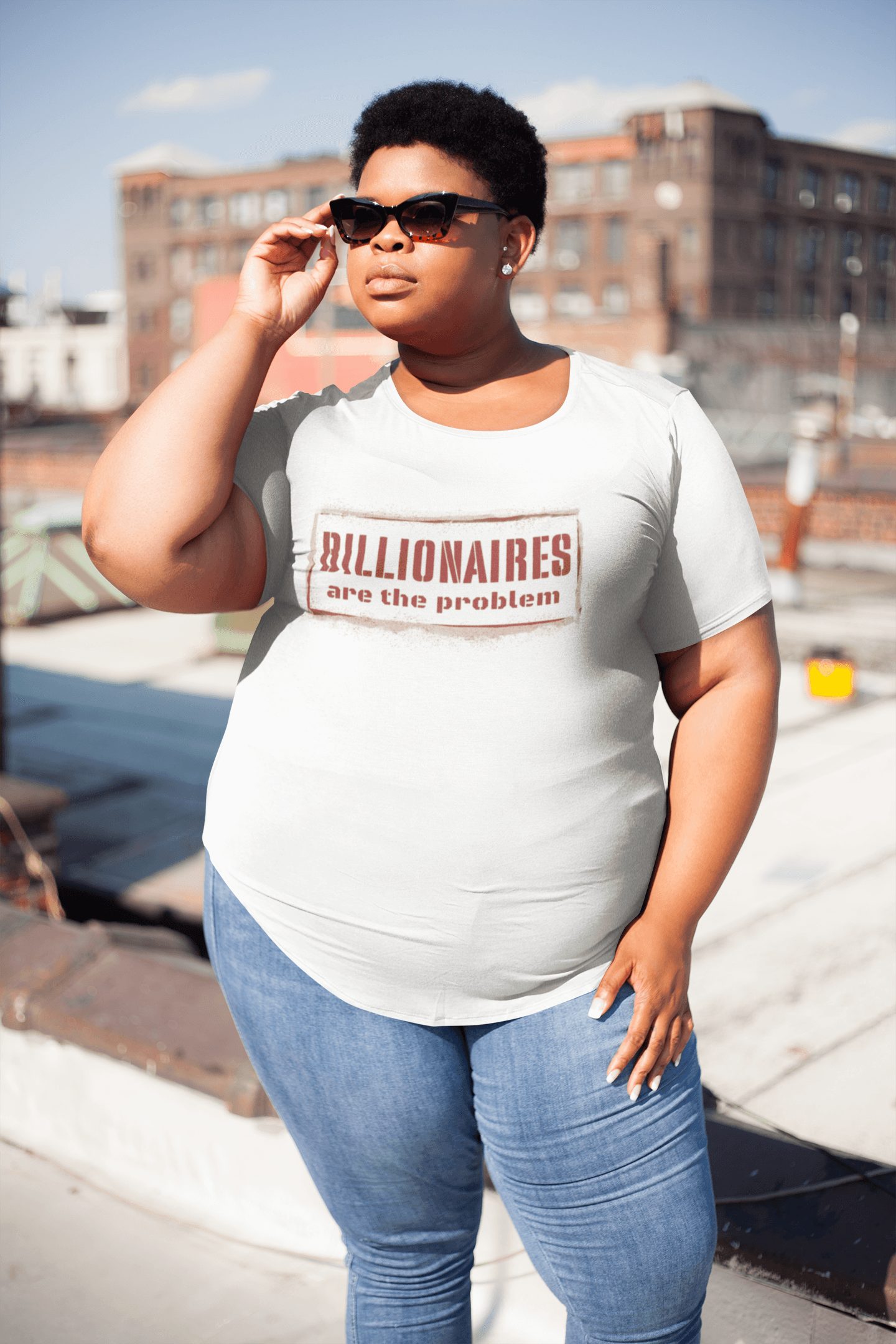 Billionaires are the Problem Graphic T-Shirt - Gacho Bad Designs