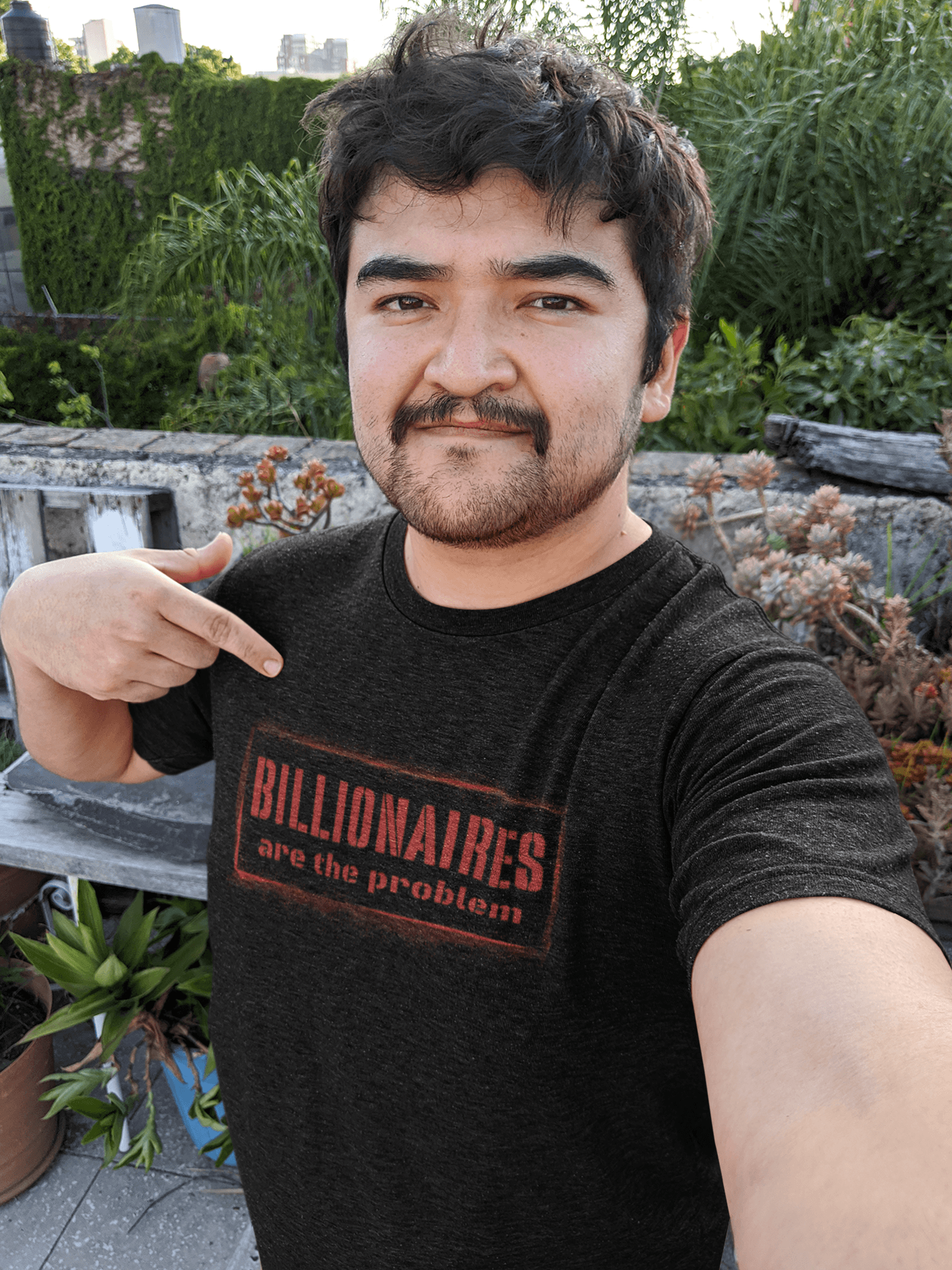 Billionaires are the Problem Graphic T-Shirt - Gacho Bad Designs