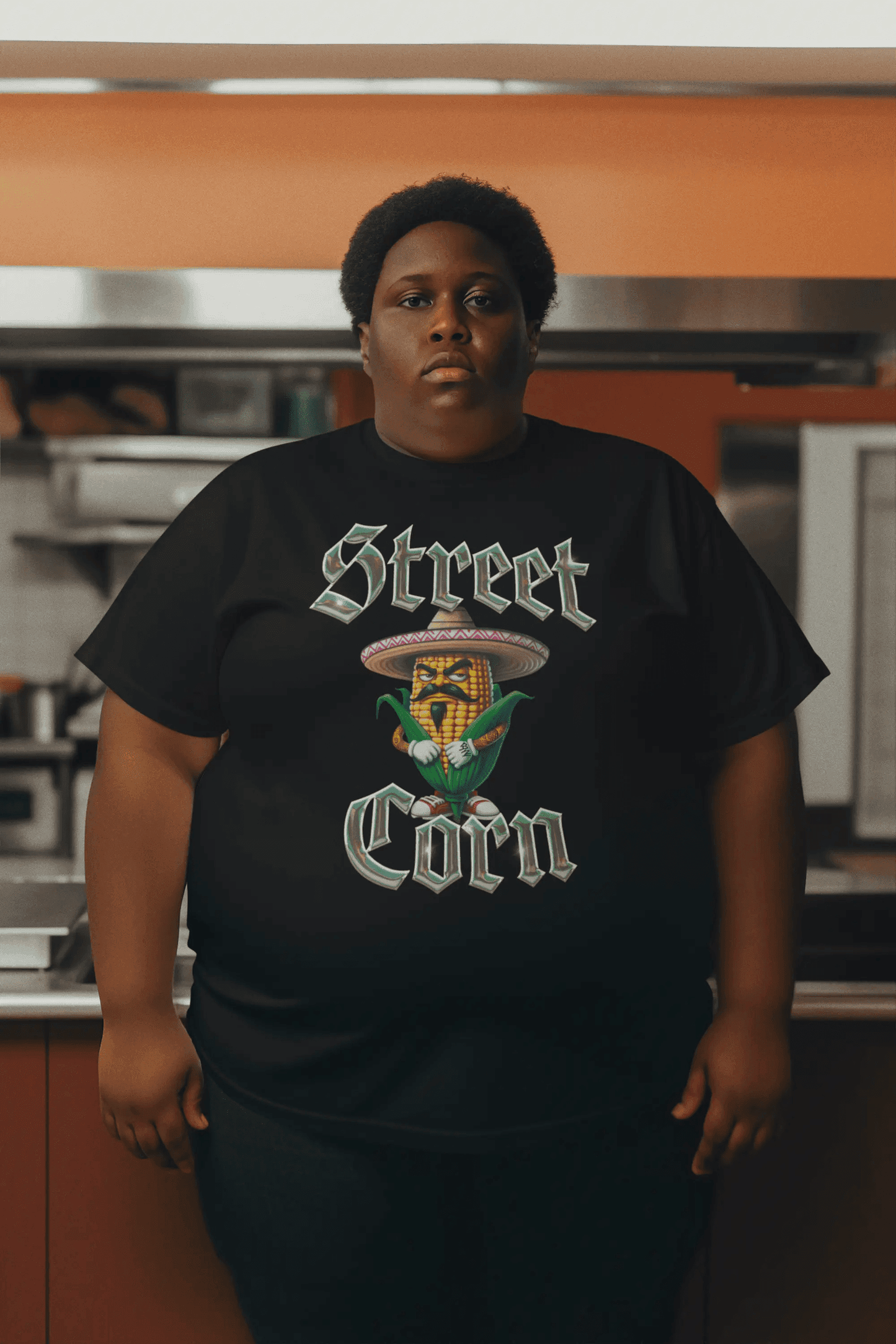 Street Corn Graphic T-Shirt - Gacho Bad Designs