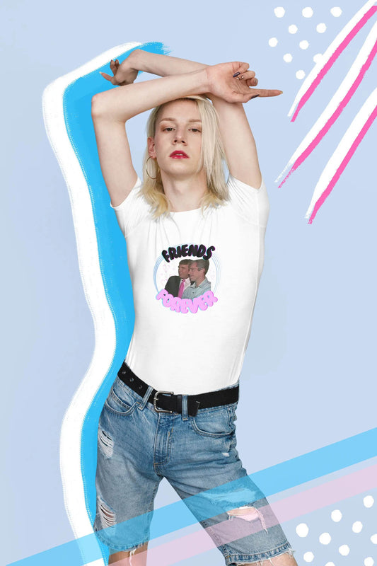 Don and Jeff - Best Friends Graphic T-Shirt - Gacho Bad Designs