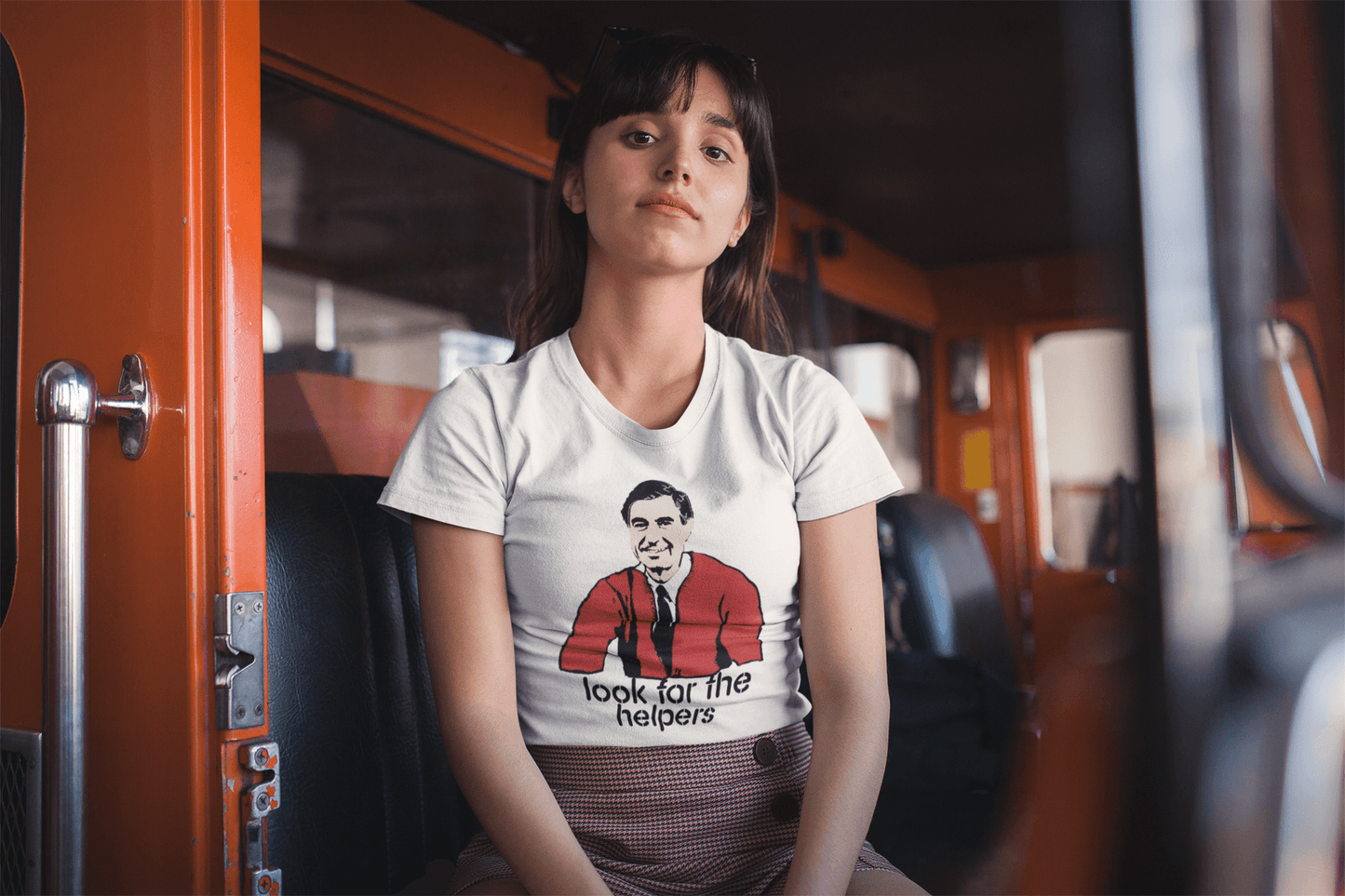 Look for the Helpers Graphic T-Shirt - Gacho Bad Designs