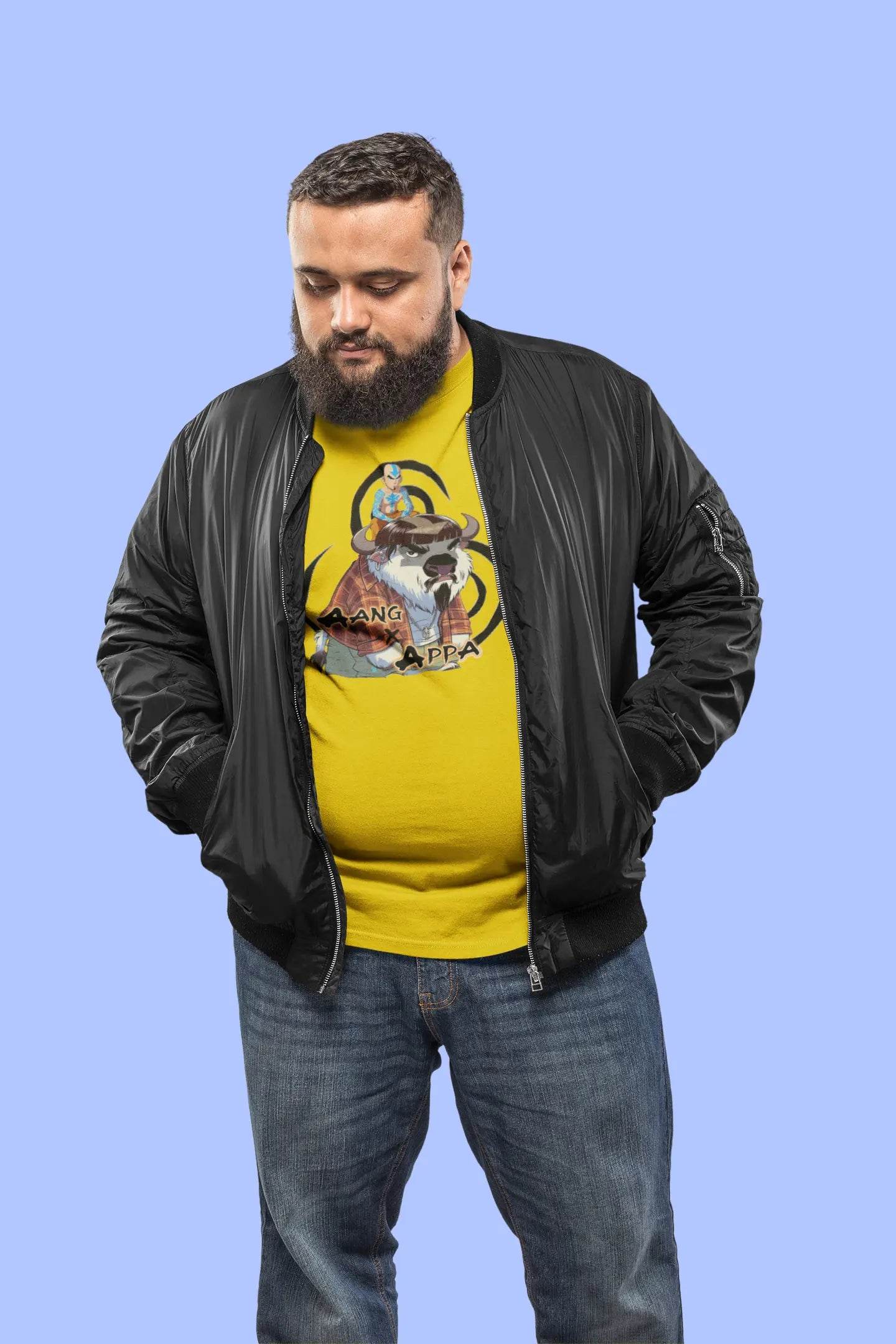 Aang x Appa: The Barrio Benders Graphic T-Shirt - Gacho Bad Designs