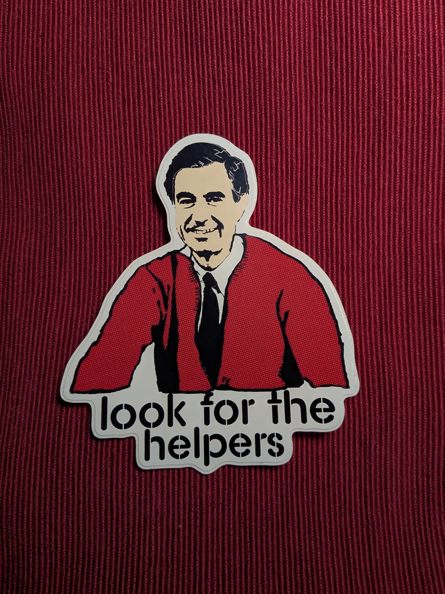 Look for the People Doing Good - Sticker