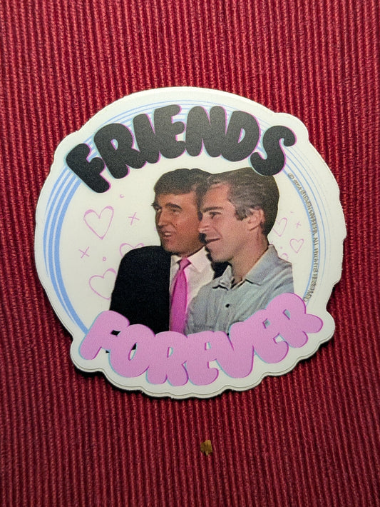 Don and Jeff - Best Friends Sticker