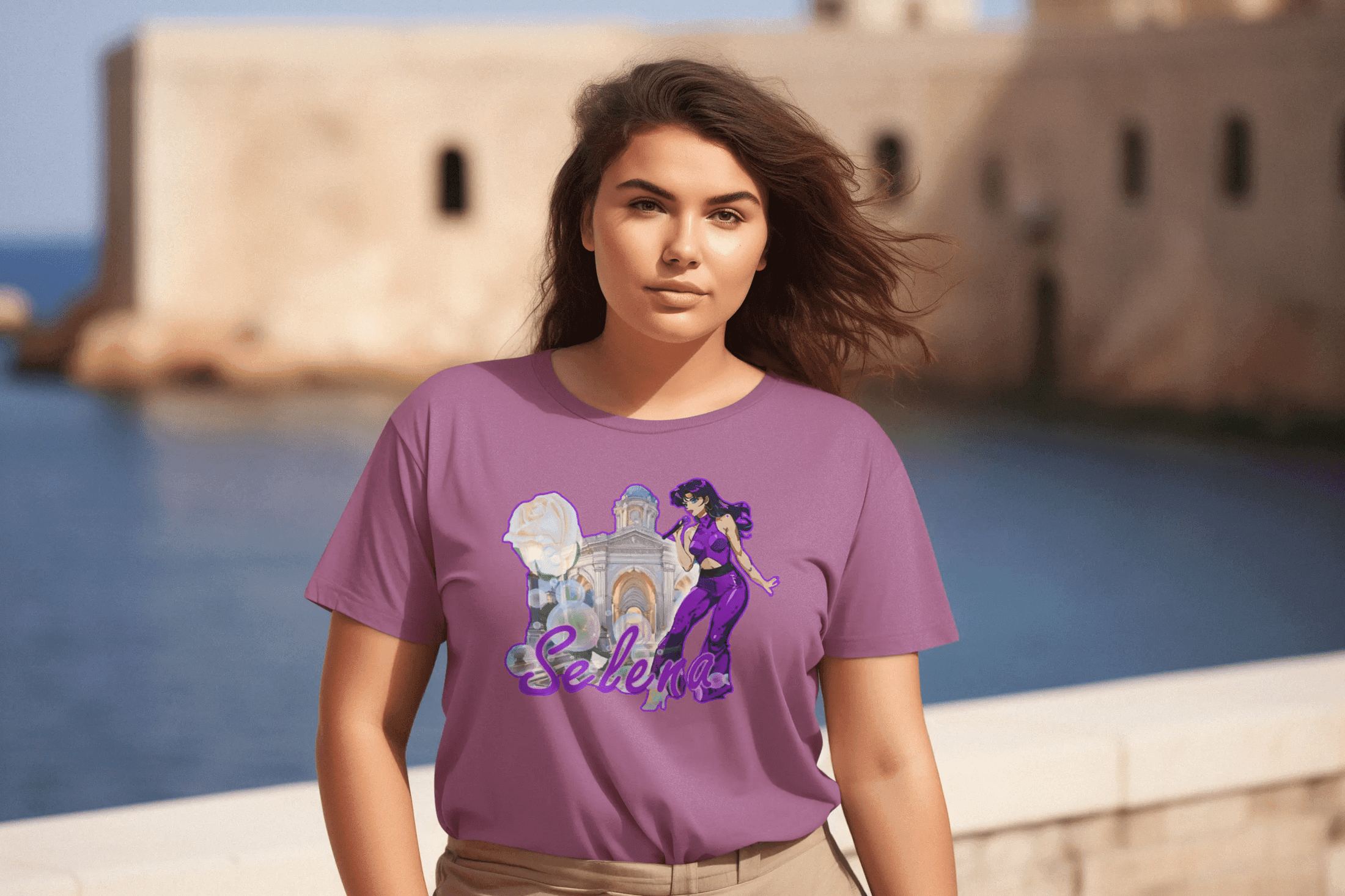 Anime Selena Graphic T-Shirt - Gacho Bad Designs