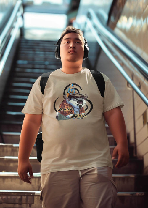 Aang x Appa: The Barrio Benders Graphic T-Shirt - Gacho Bad Designs