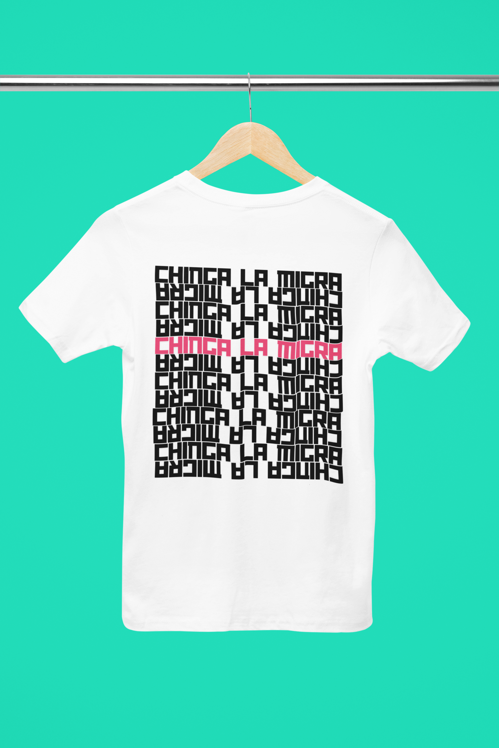 China La Migra Graphic T-Shirt