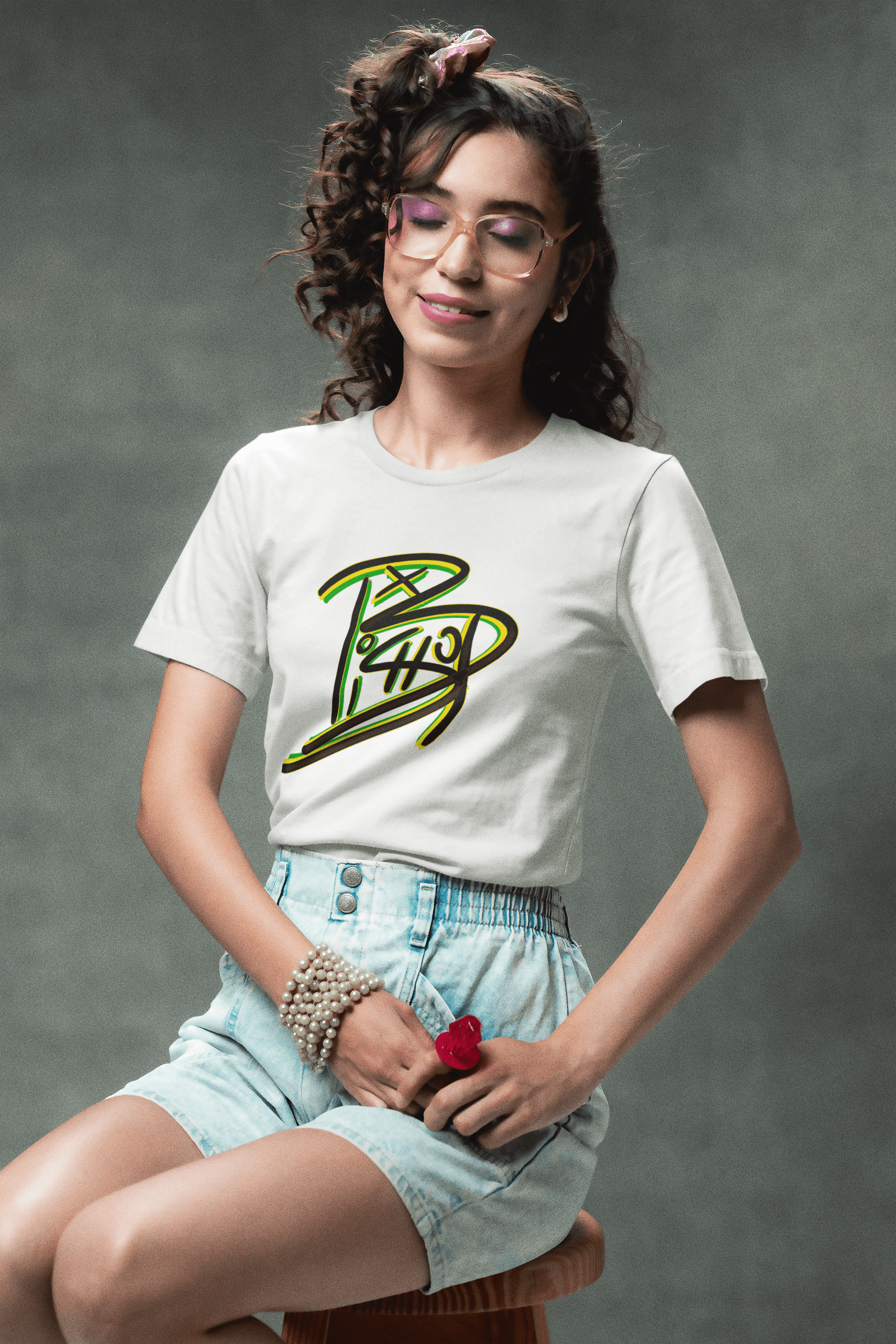 Bishop TX Graffiti Style Graphic T-Shirt - Gacho Bad Designs