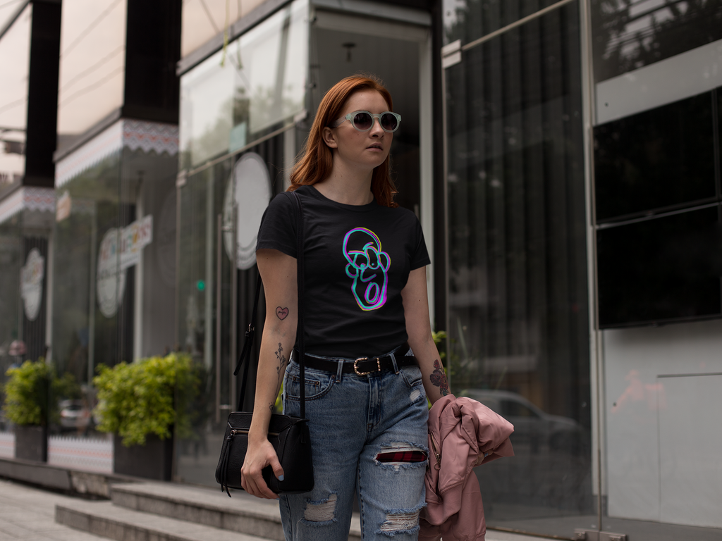Garage Faces Series: Face 2 Graphic T-Shirt
