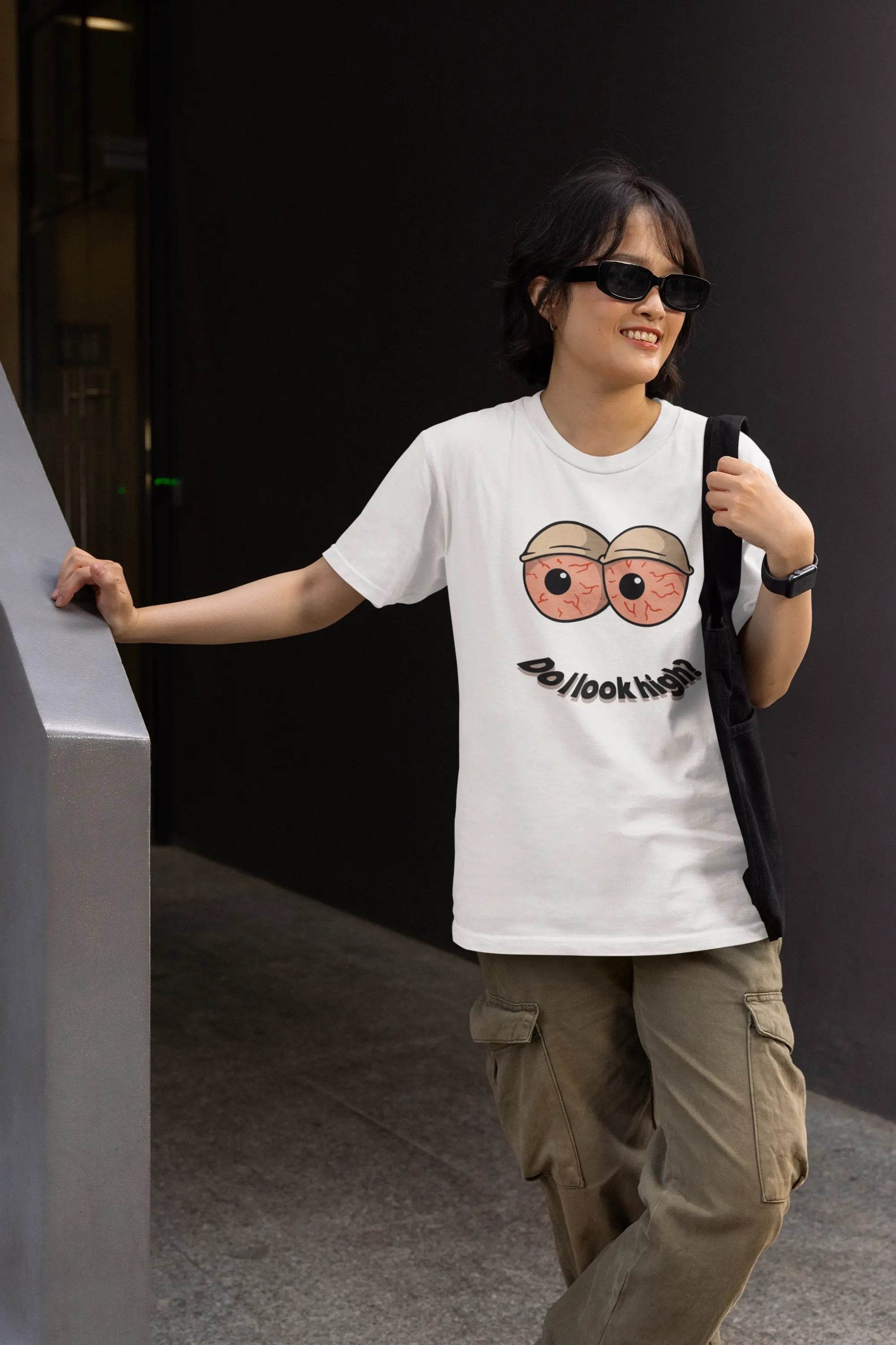 Do I Look High? - Graphic T-Shirt - Gacho Bad Designs