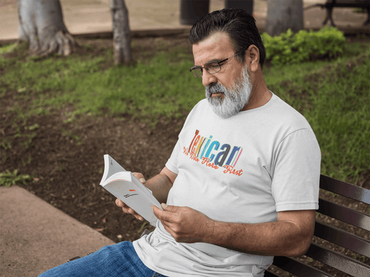 Texican: We Were Here First Graphic T-Shirt - Gacho Bad Designs