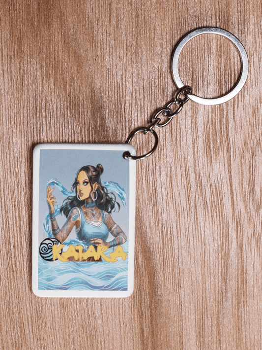 Sokka: The Barrio Benders Keychain - 3 x 2 inches - Gacho Bad Designs