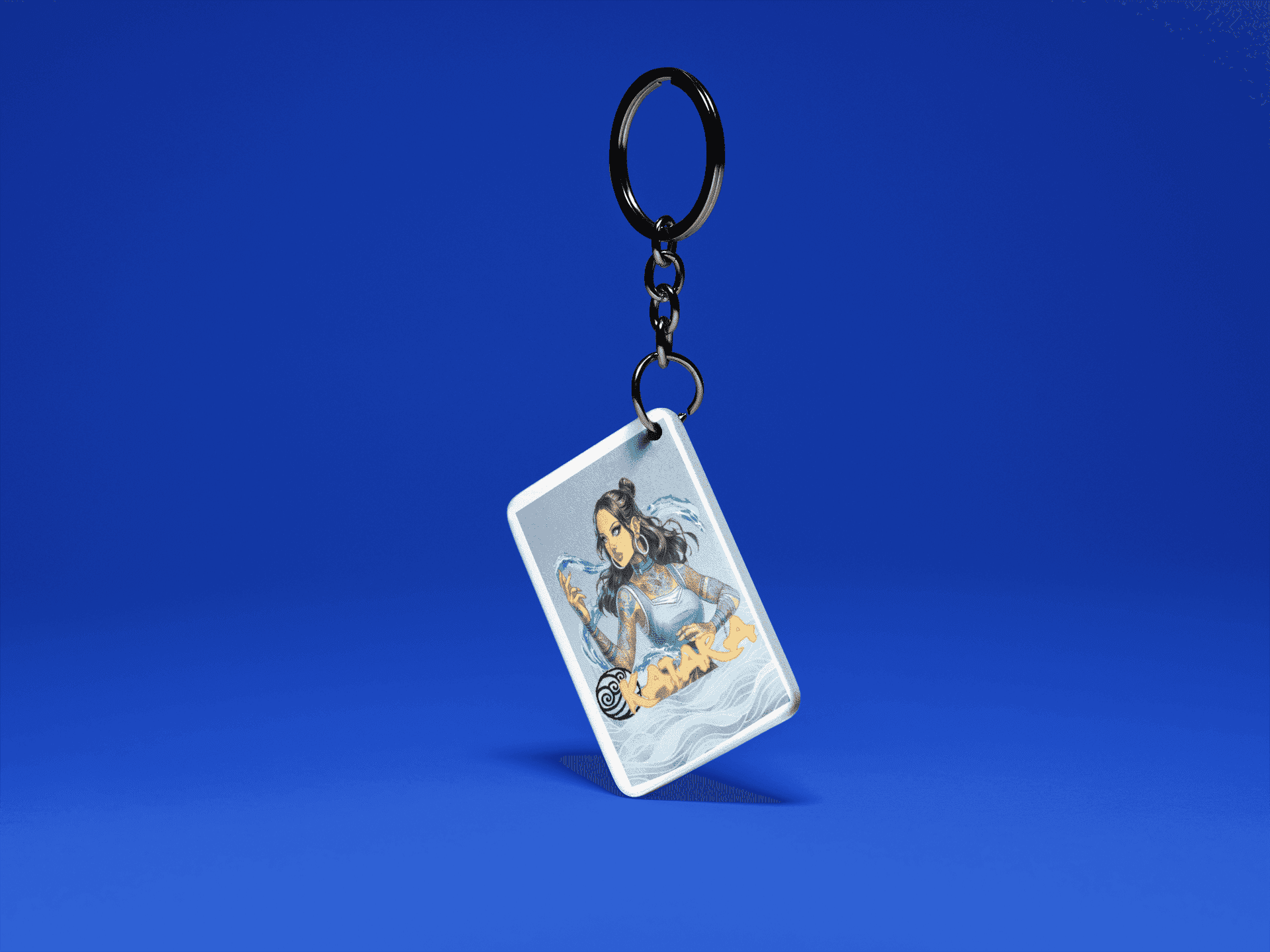 Sokka: The Barrio Benders Keychain - 3 x 2 inches - Gacho Bad Designs