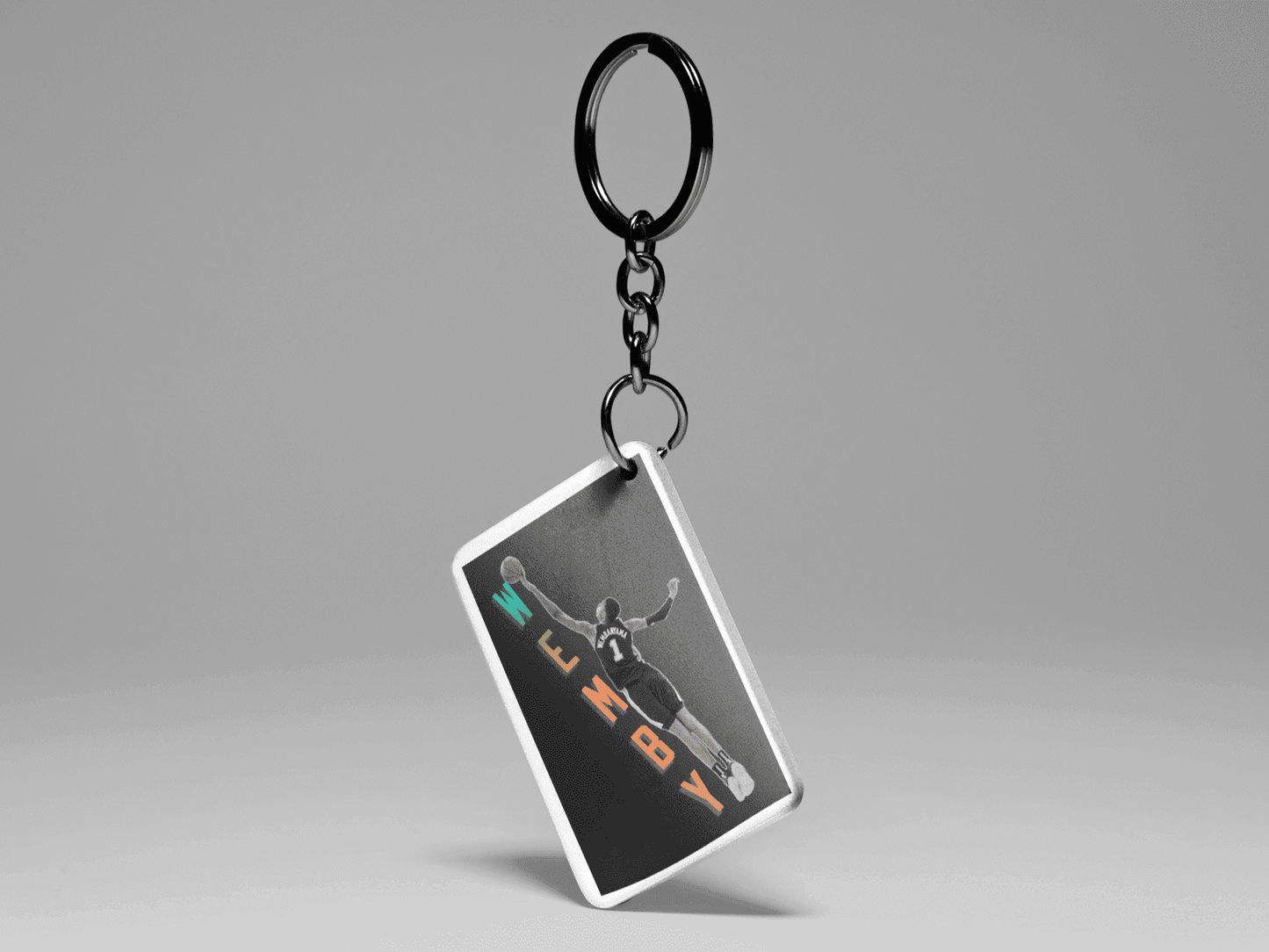 Wemby Keychain - 3 x 2 inches - 3 x 2 inches - Gacho Bad Designs