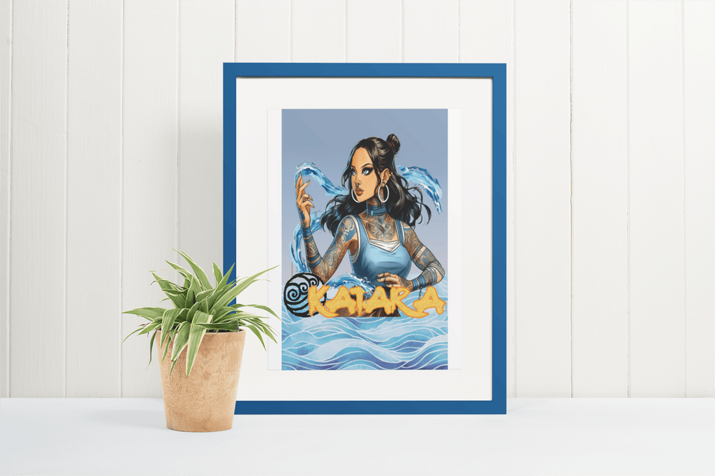 Barrio Bender Katara 8x12 Art Print - Gacho Bad Designs
