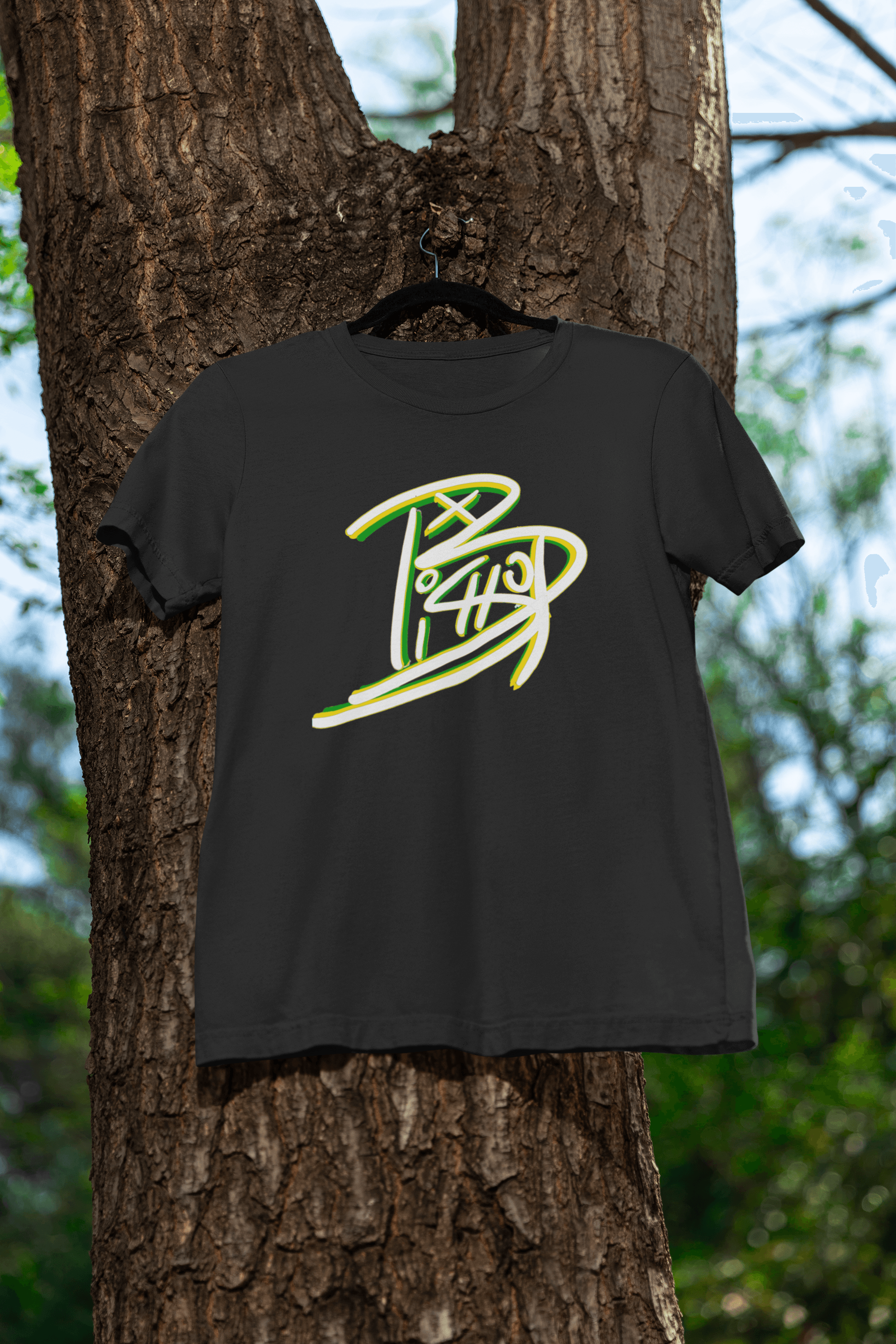 Bishop TX Graffiti Style Graphic T-Shirt - Gacho Bad Designs
