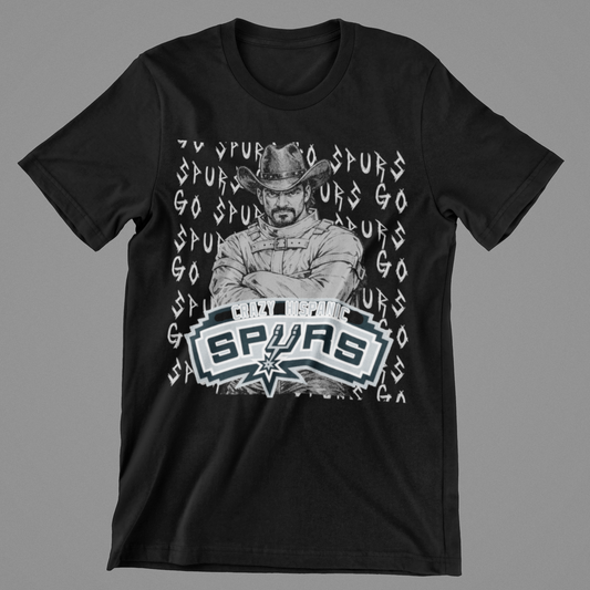 Crazy Hispanic Fan Spurs T‑Shirt