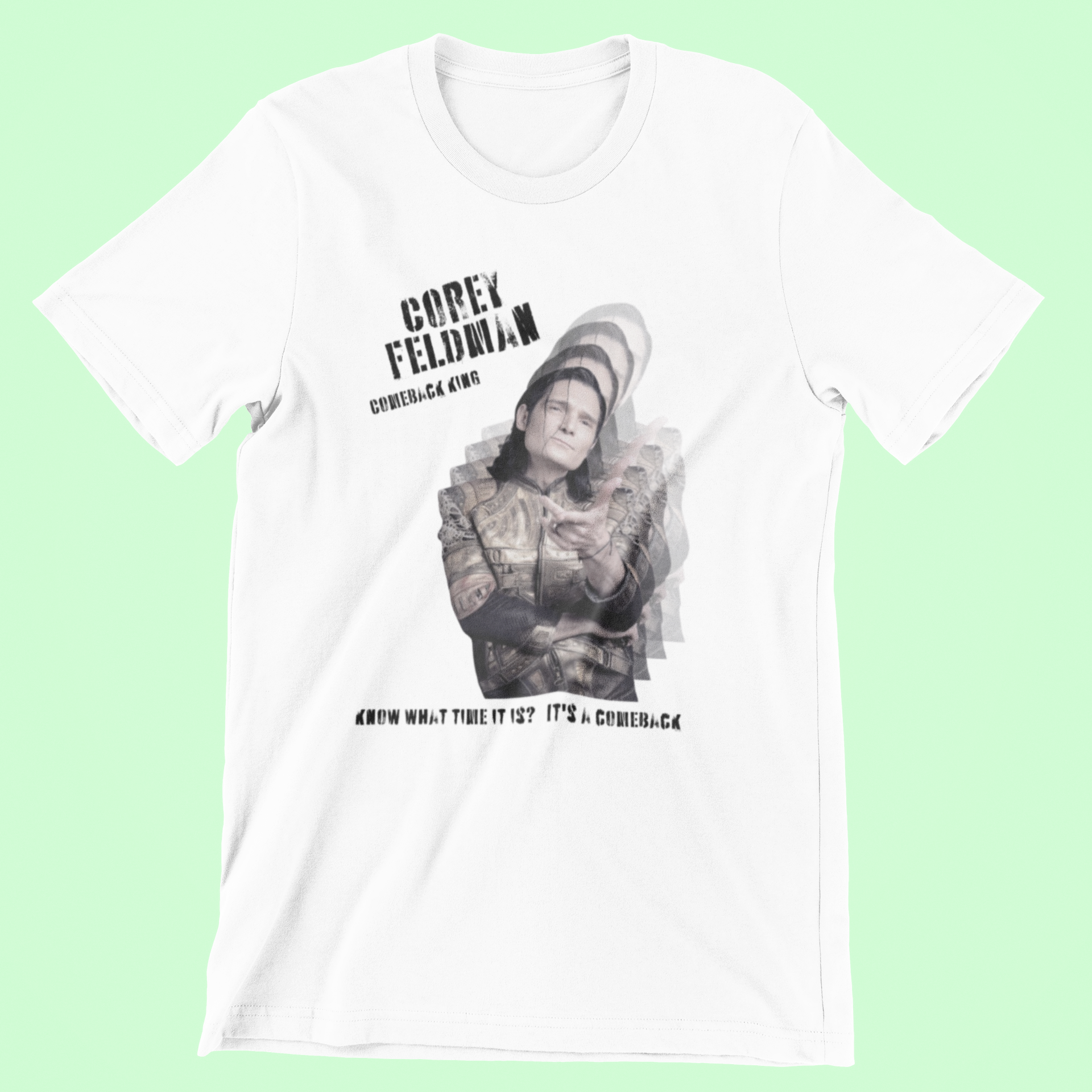 Corey A. Feldman “Comeback King” T‑Shirt