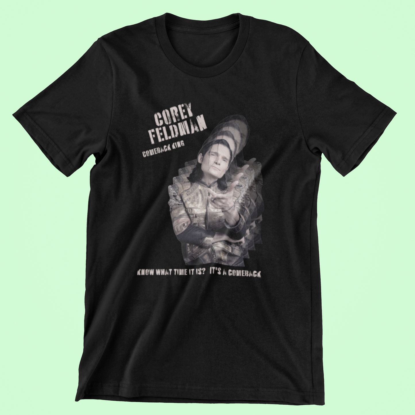 Corey A. Feldman “Comeback King” T‑Shirt