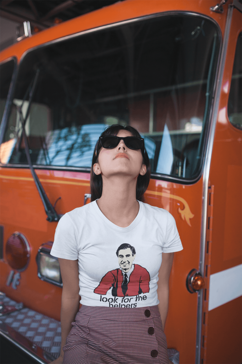 Look for the Helpers Graphic T-Shirt - Gacho Bad Designs