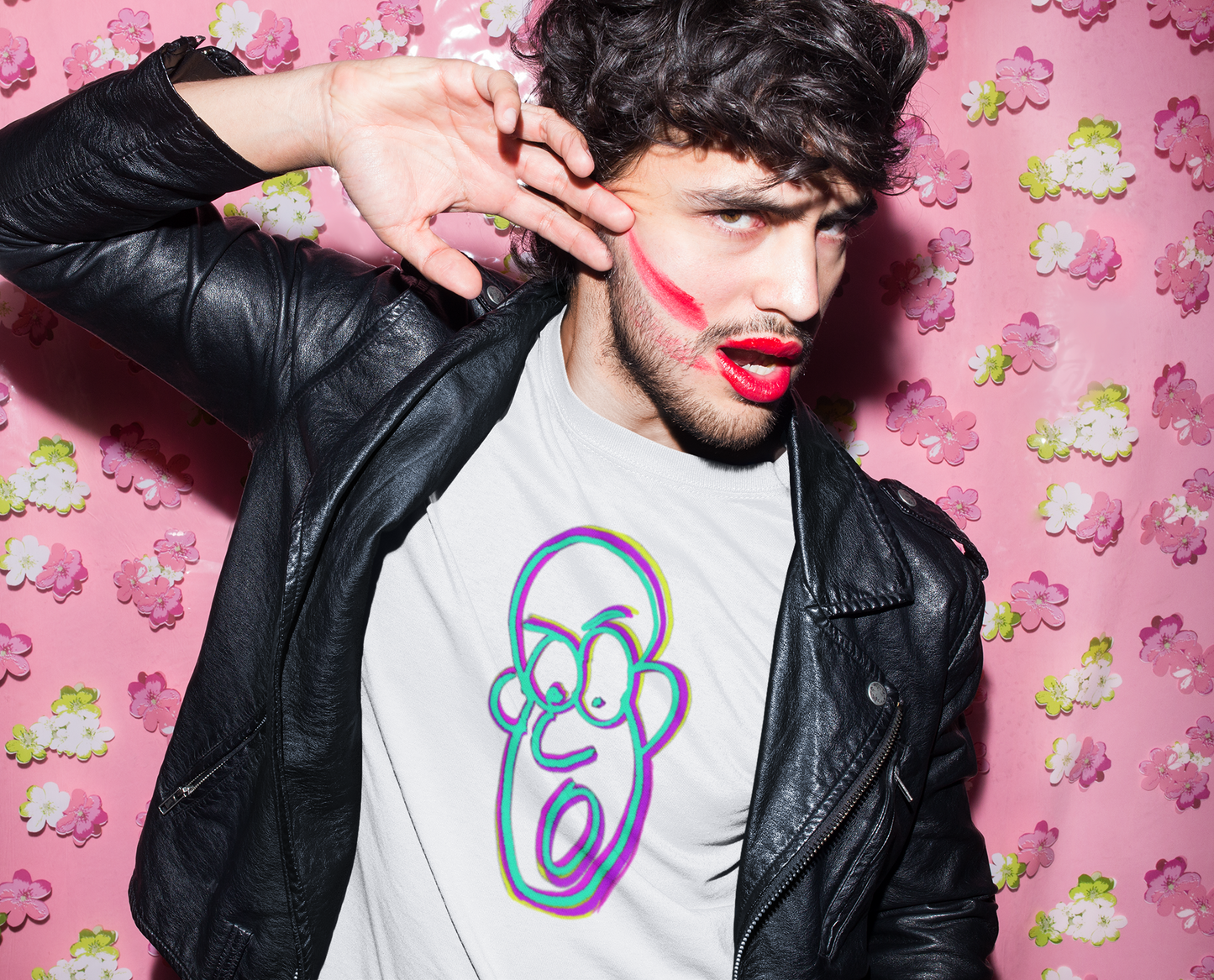 Garage Faces Series: Face 2 Graphic T-Shirt