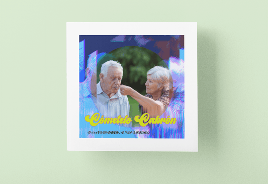 Cometelo Cabron - 6x6 Art Print - Gacho Bad Designs