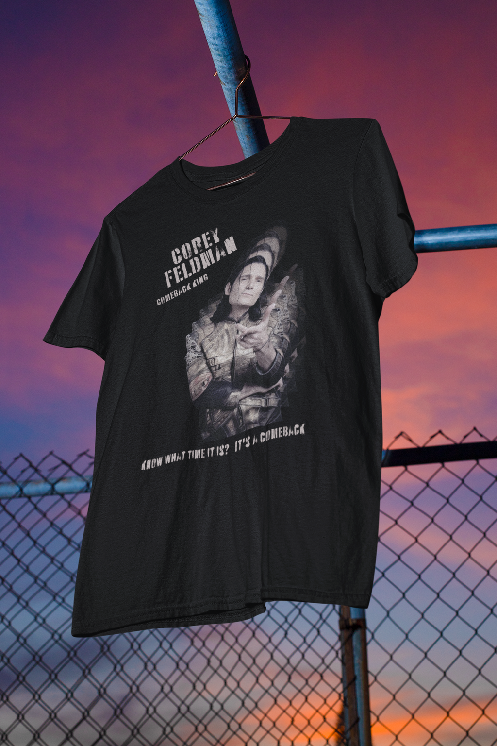 Corey A. Feldman “Comeback King” T‑Shirt