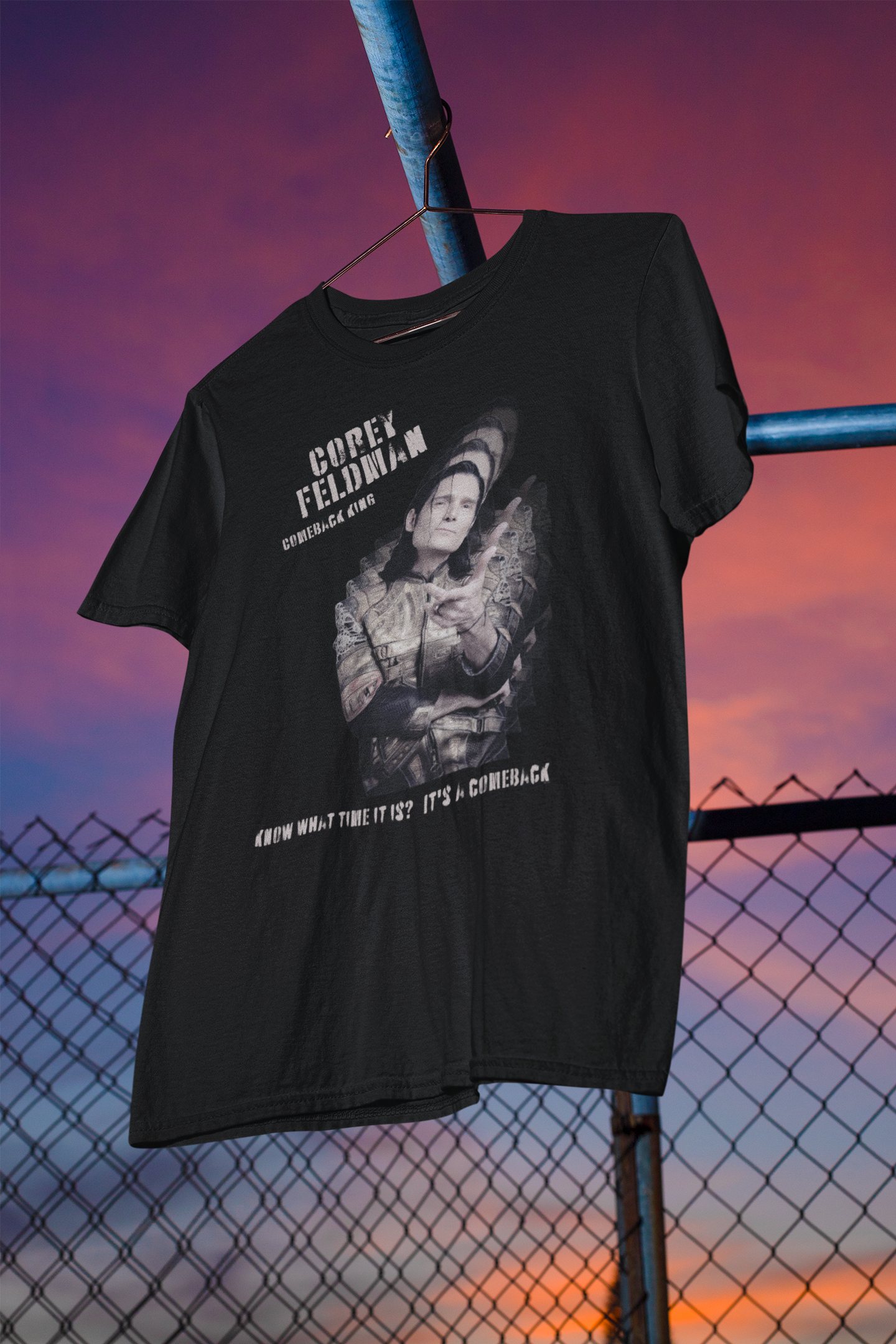 Corey A. Feldman “Comeback King” T‑Shirt