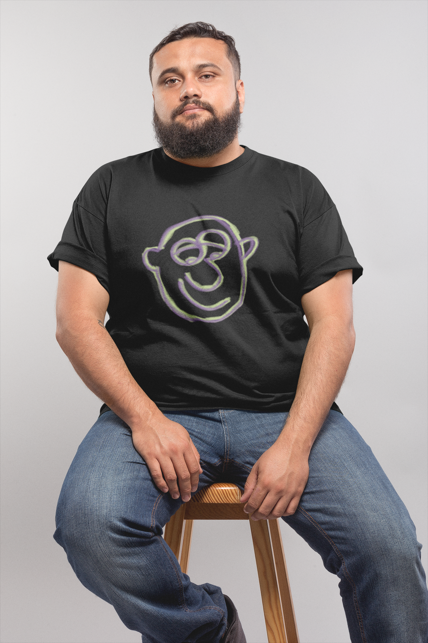 Garage Faces Series: Face 1 Graphic T-Shirt