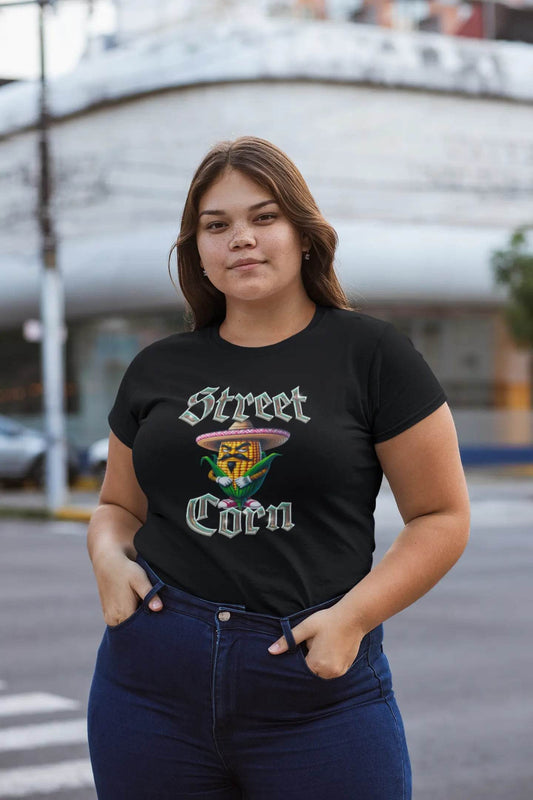 Street Corn Graphic T-Shirt - Gacho Bad Designs
