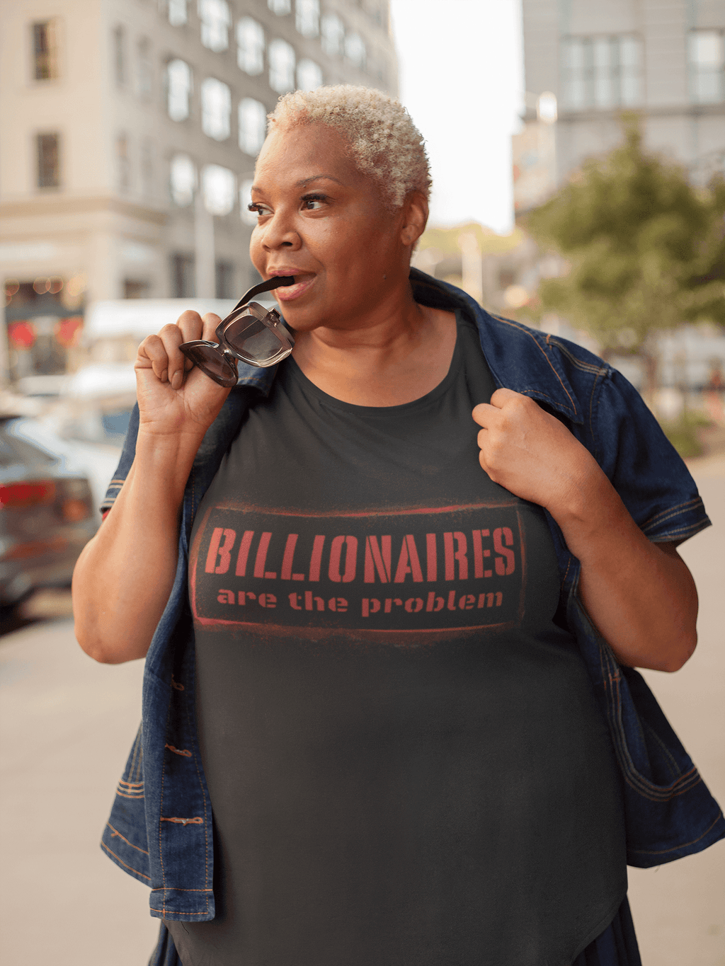 Billionaires are the Problem Graphic T-Shirt - Gacho Bad Designs