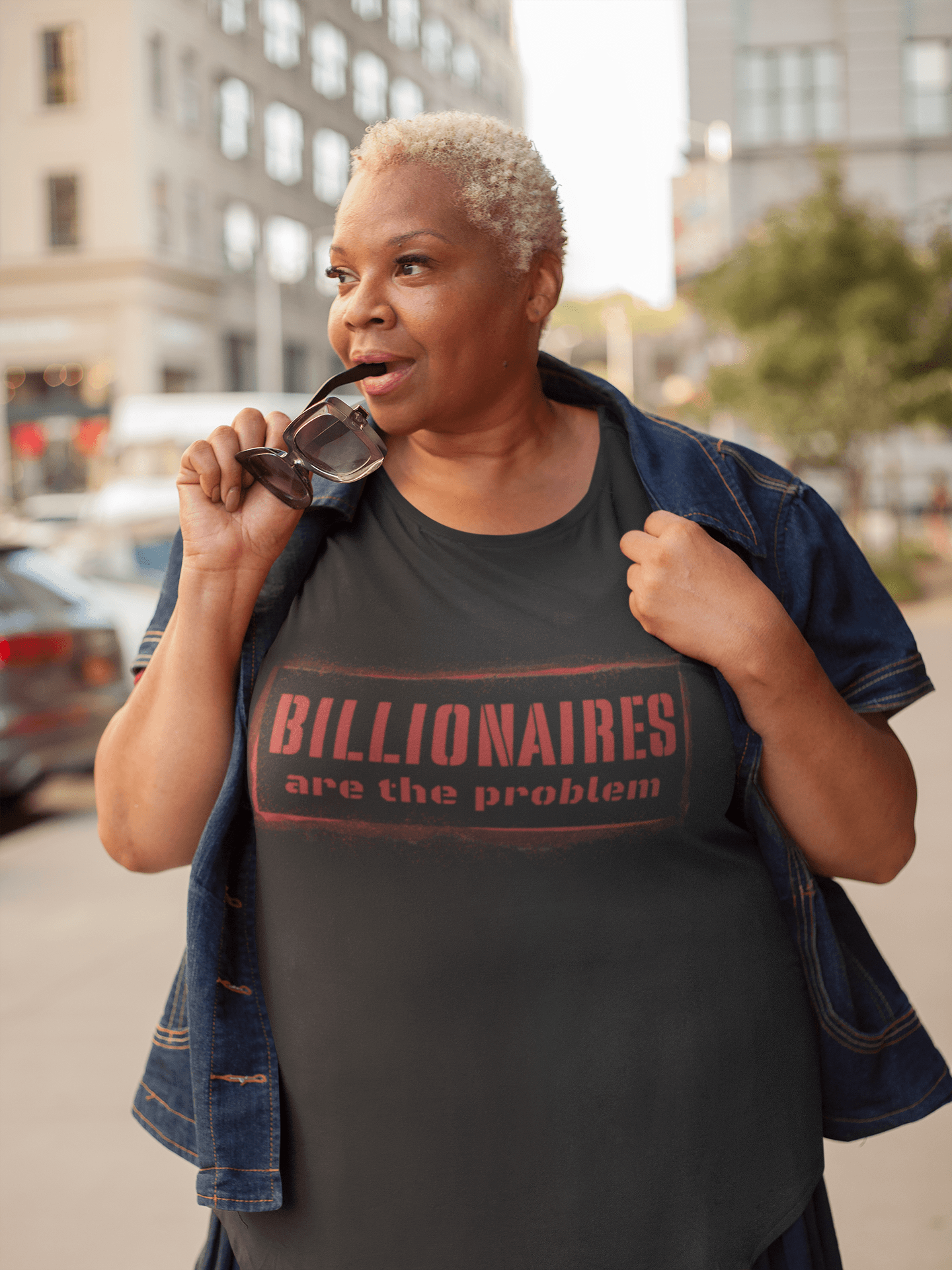 Billionaires are the Problem Graphic T-Shirt - Gacho Bad Designs