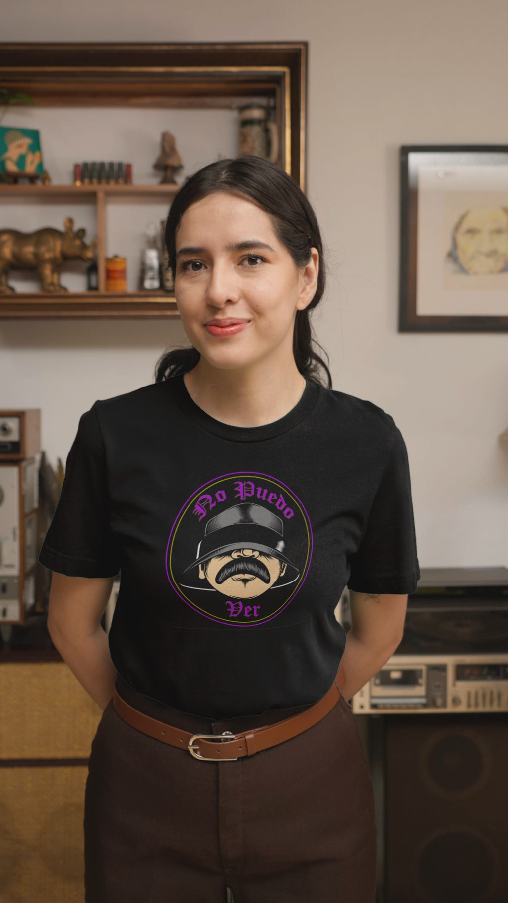 Cholo Can't See - Graphic T-Shirt