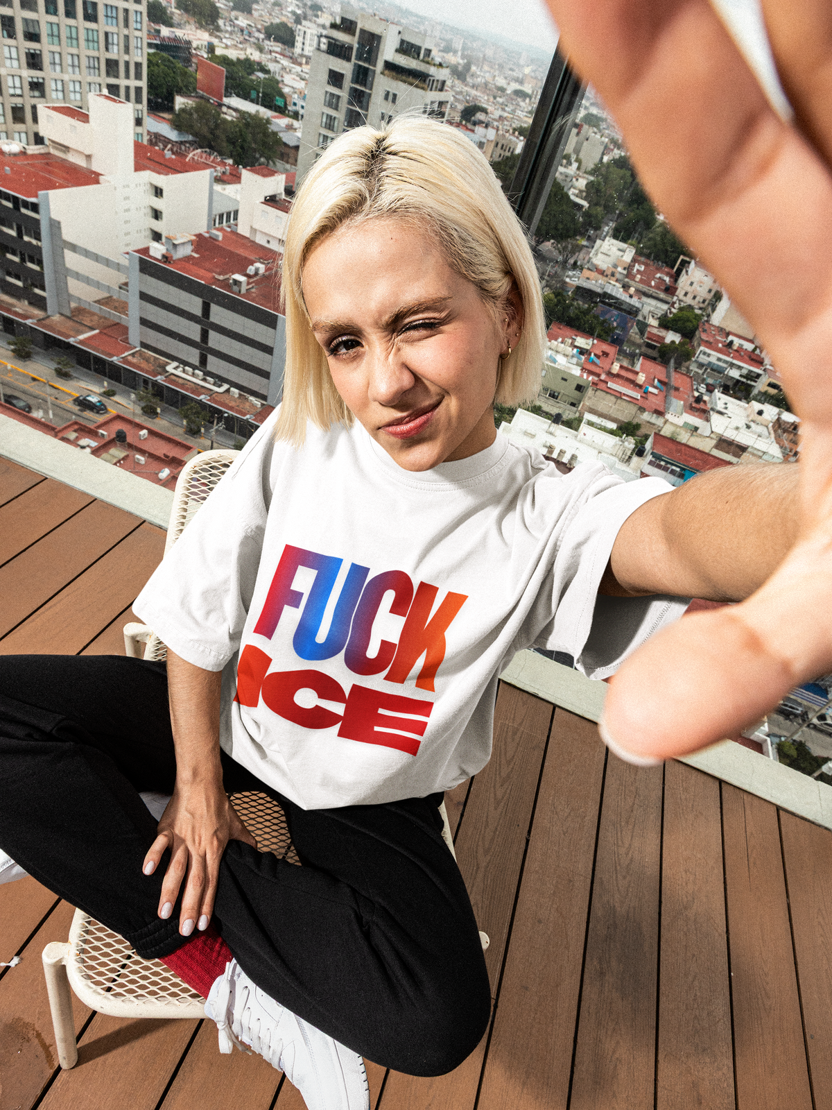 FCK ICE Graphic T-Shirt