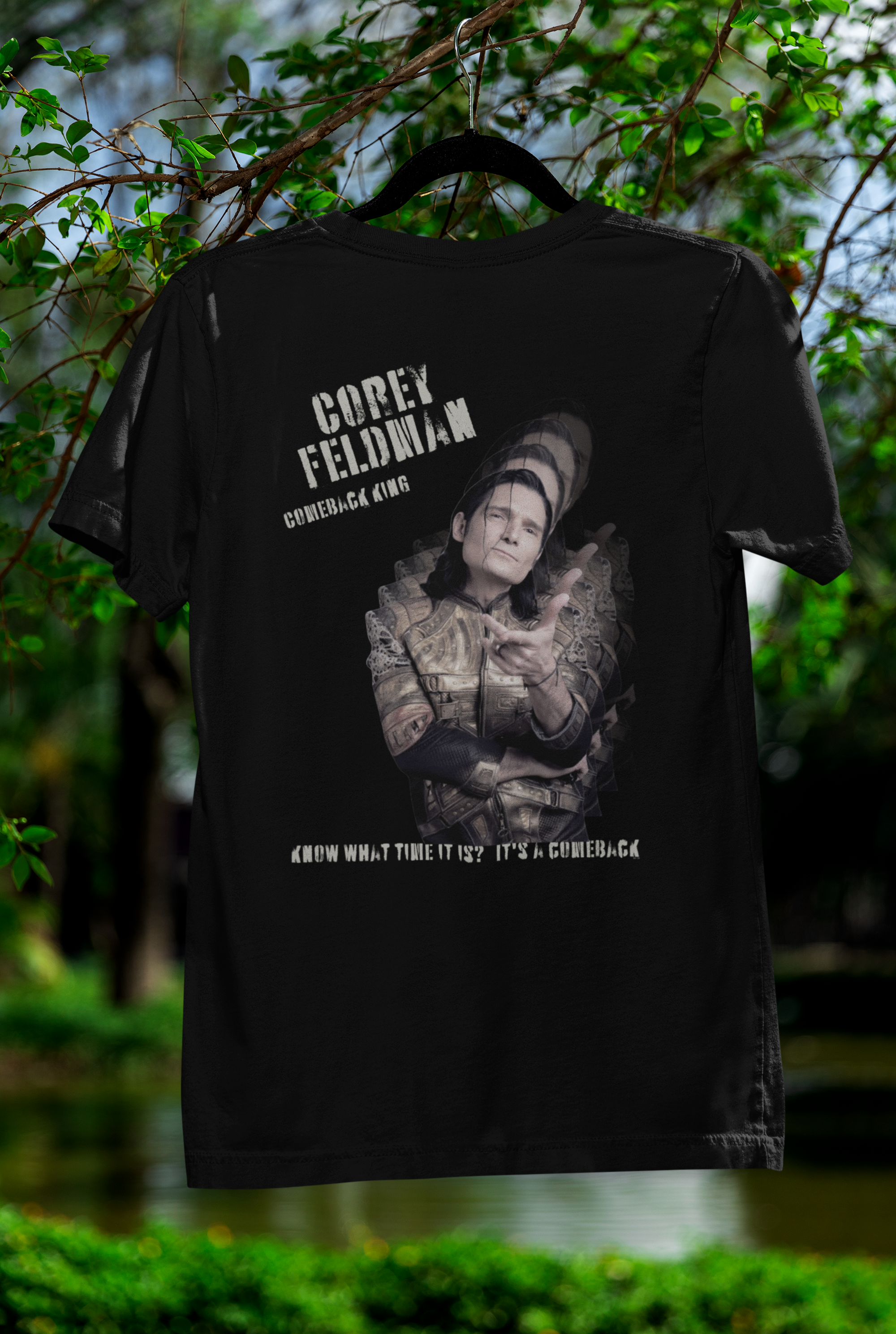 Corey A. Feldman “Comeback King” T‑Shirt