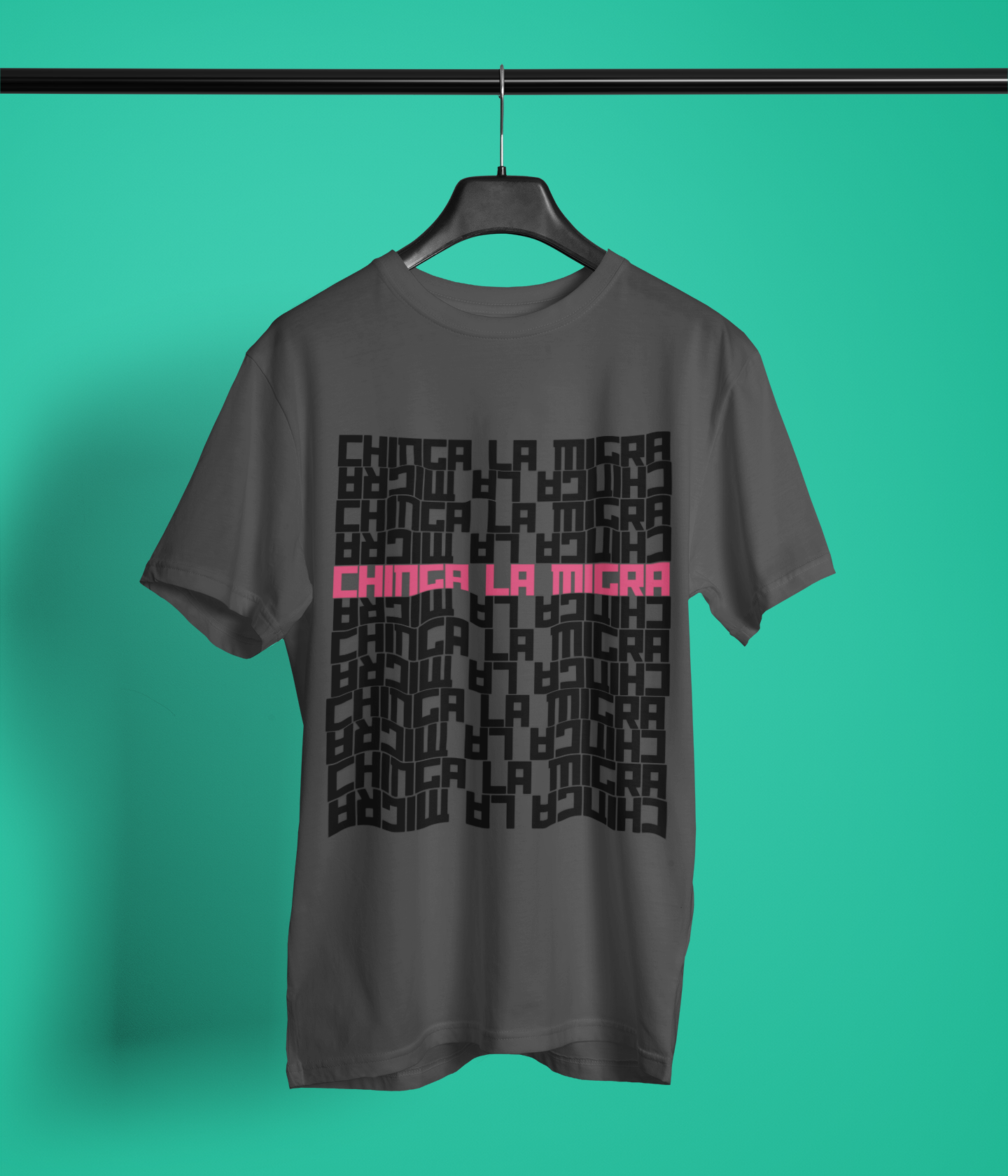 China La Migra Graphic T-Shirt