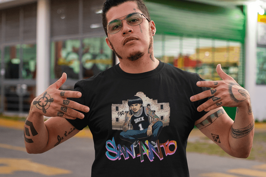Support Your Local Edgar Graphic T-Shirt - Gacho Bad Designs